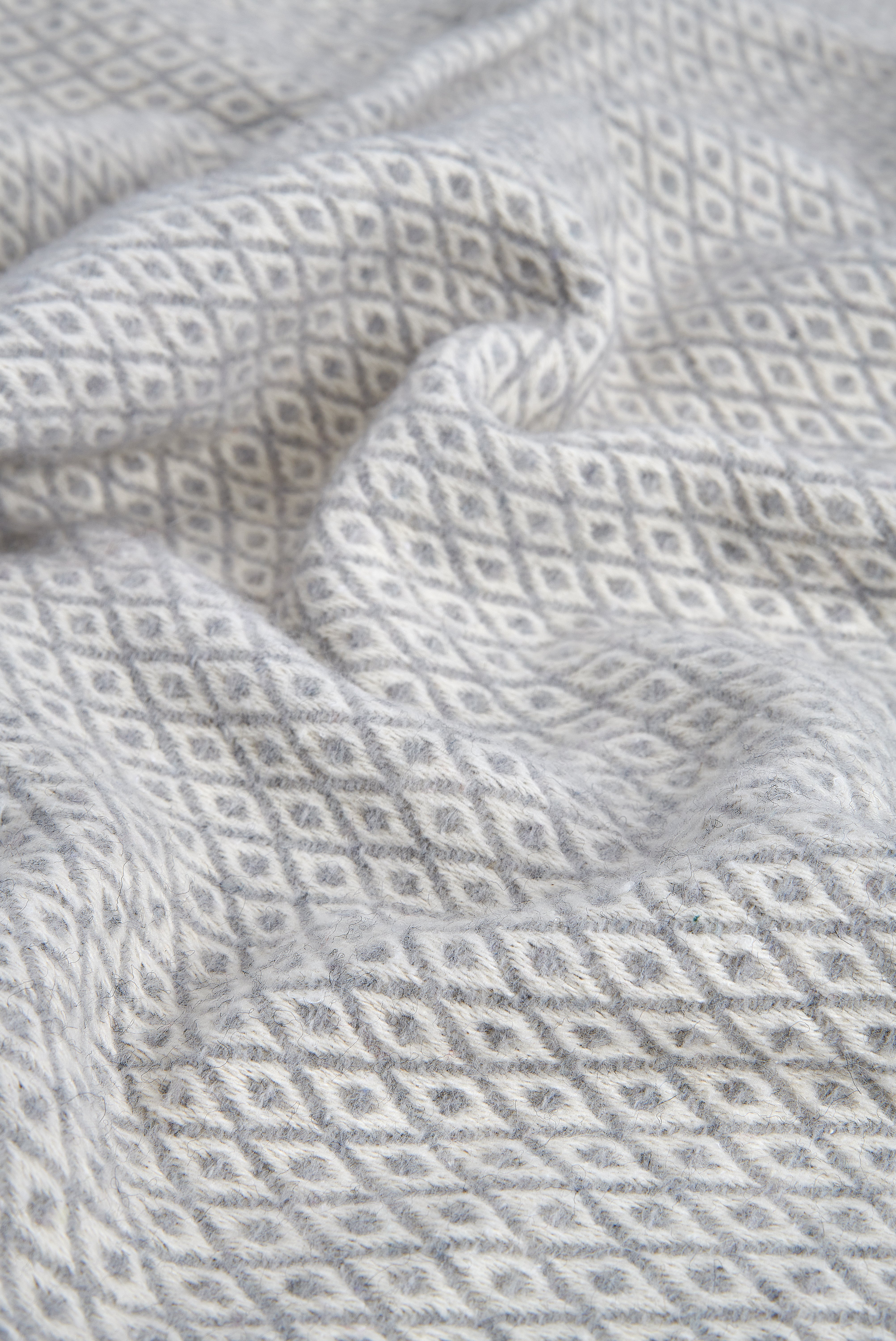 Manta Tradicional em Lã e Algodão