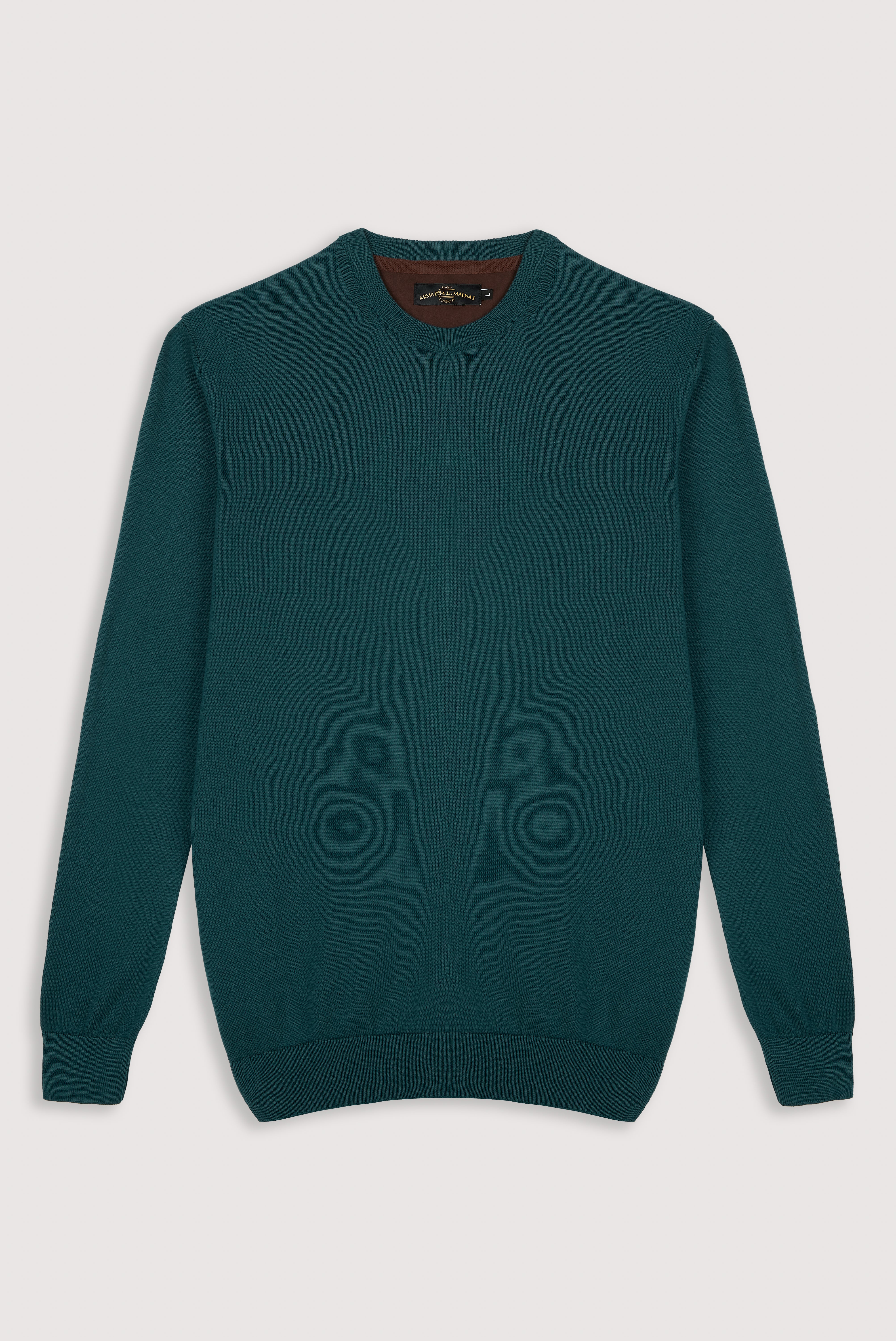 Classic Cotton Crew Neck Sweater