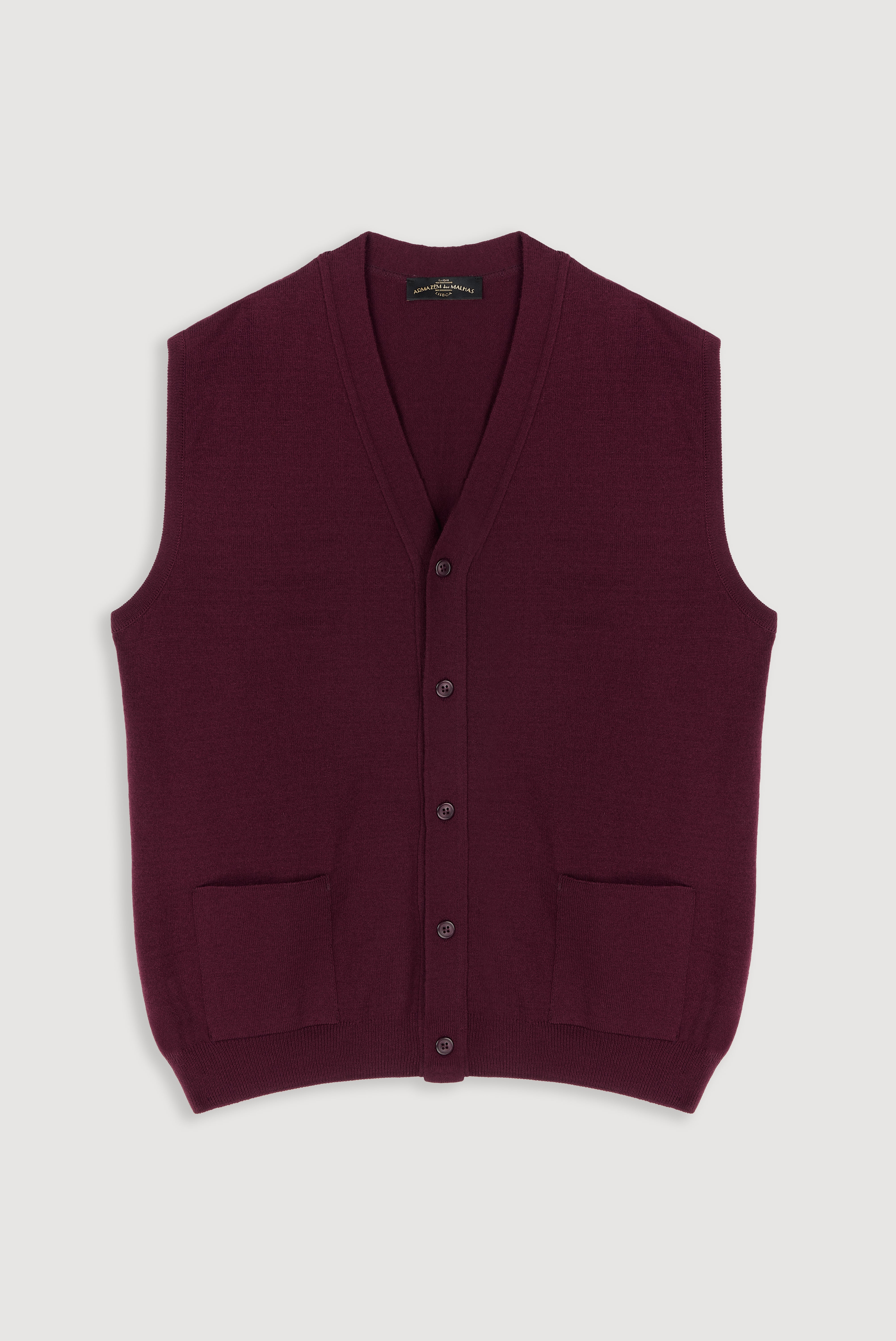 Button-Up Knit Vest
