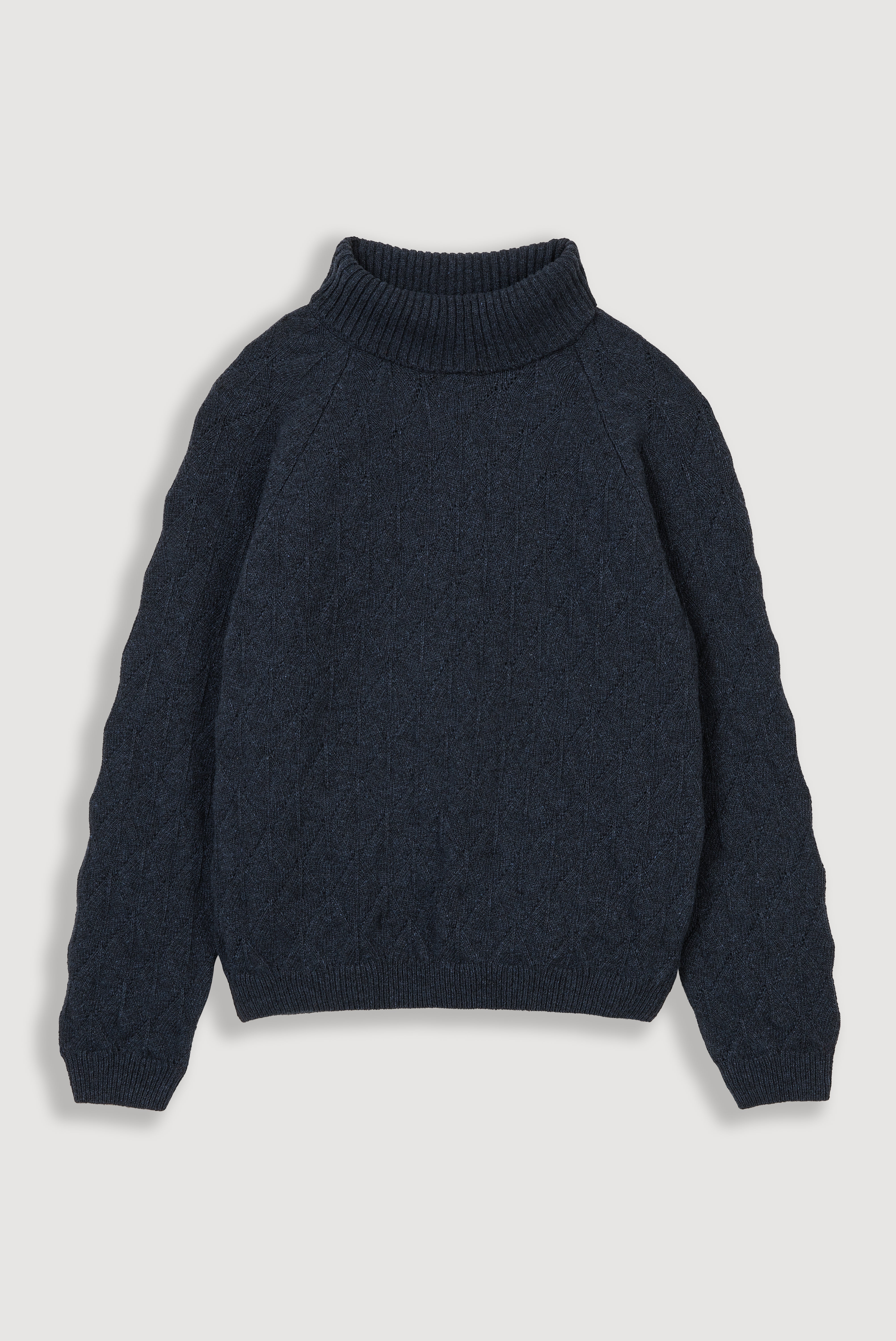 Camisola de gola alta Aran