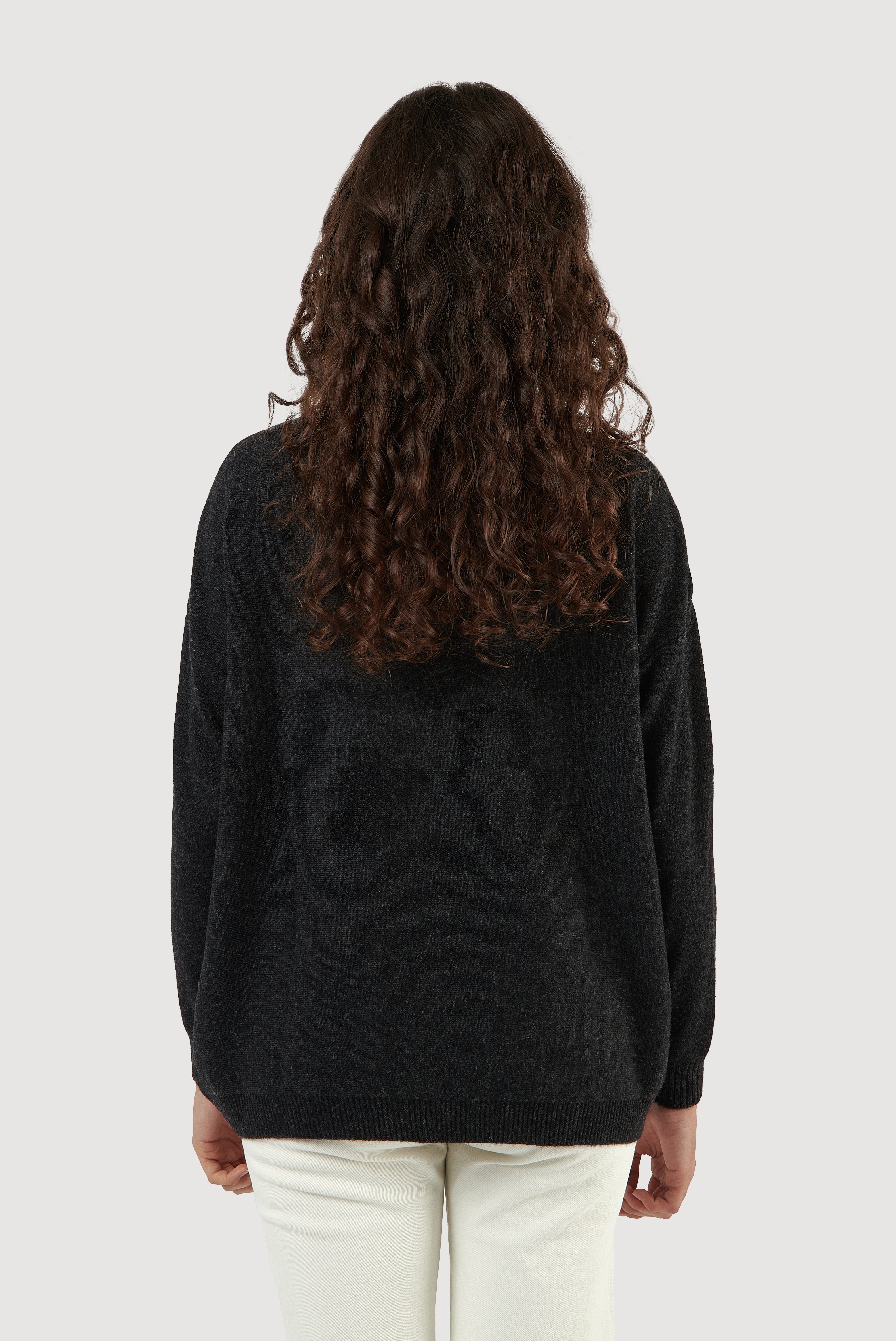 Lambswool Boat-Neck Sweater