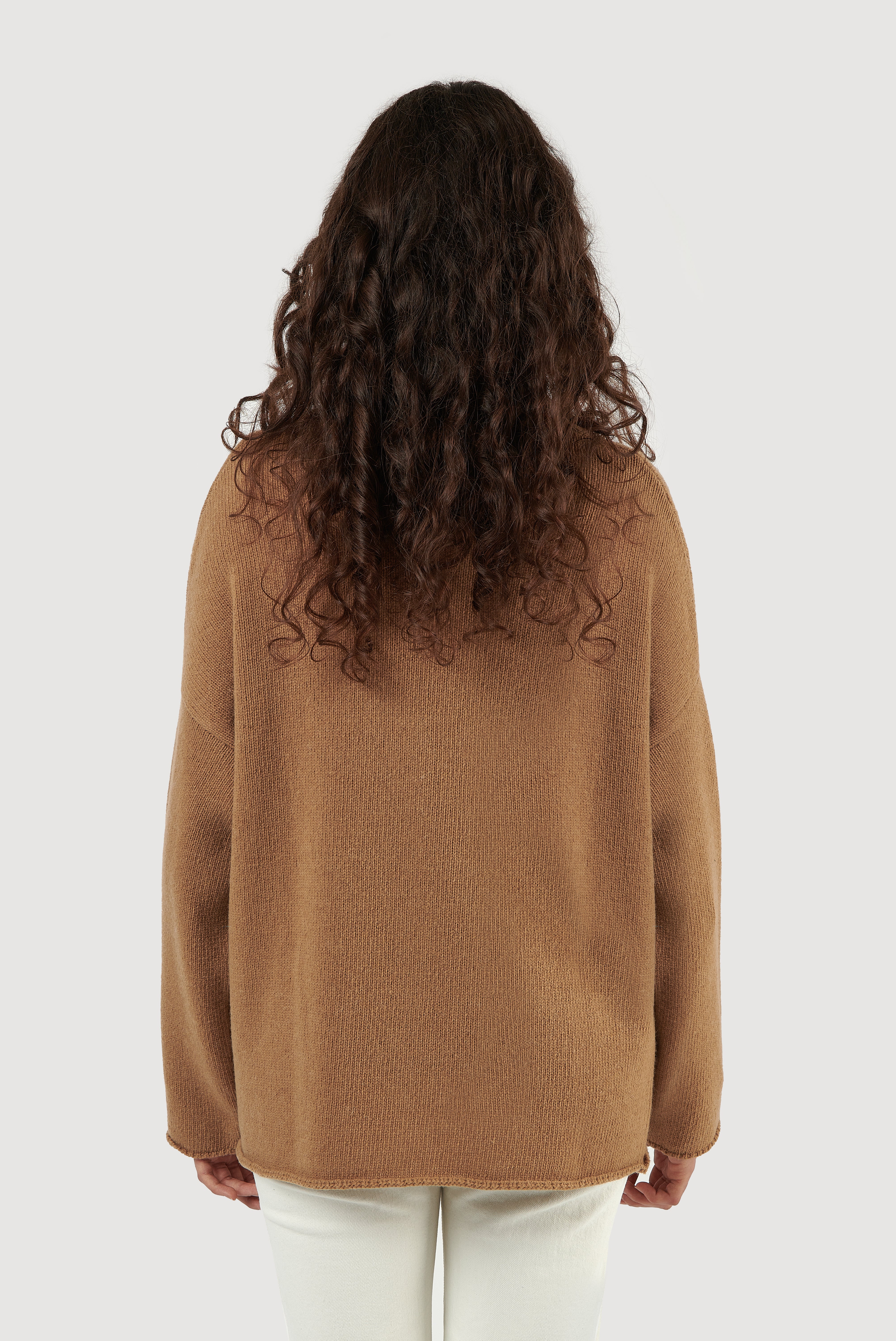 Lambswool Asymmetric Cardigan