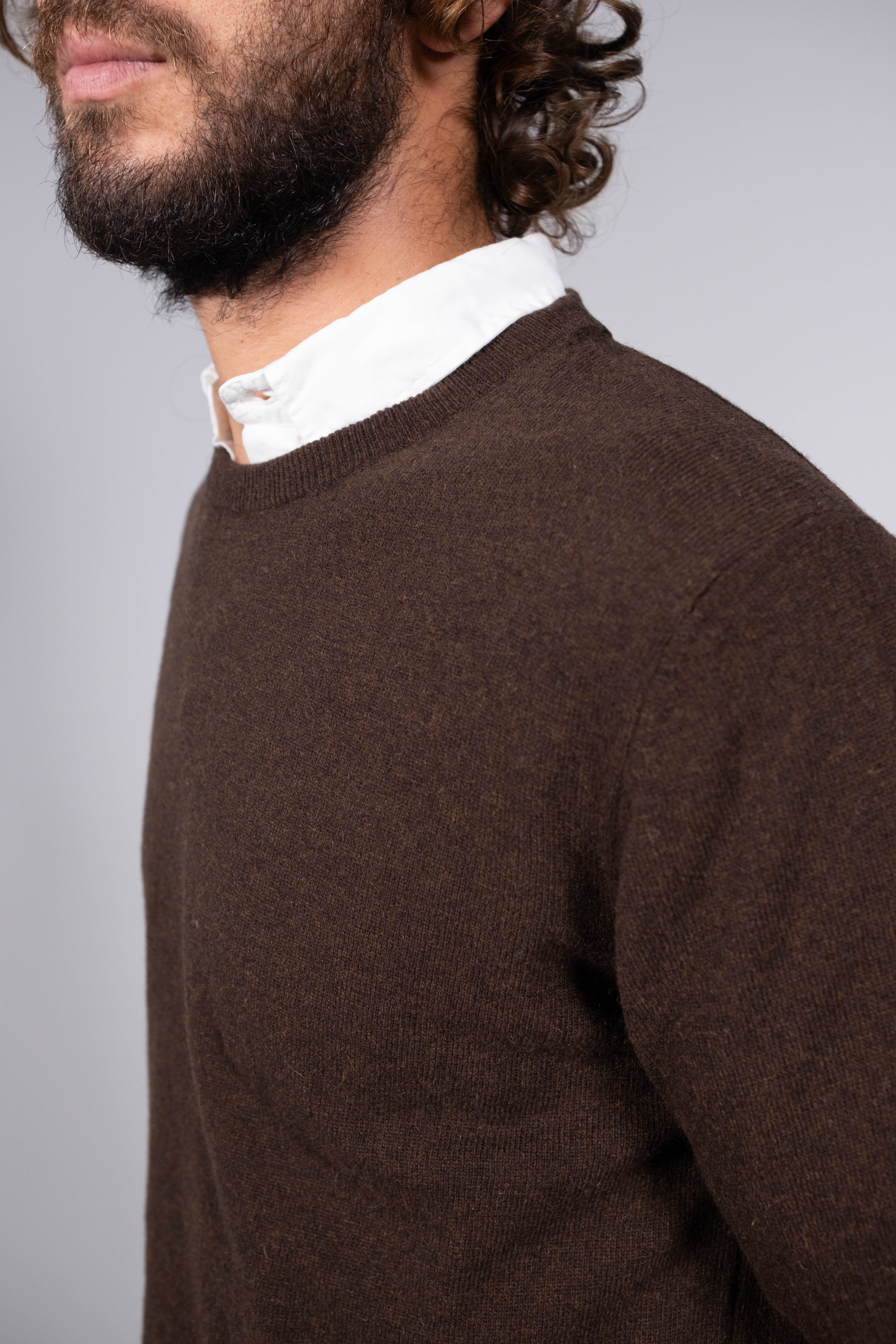 Classic Lambswool Crew-Neck Sweater