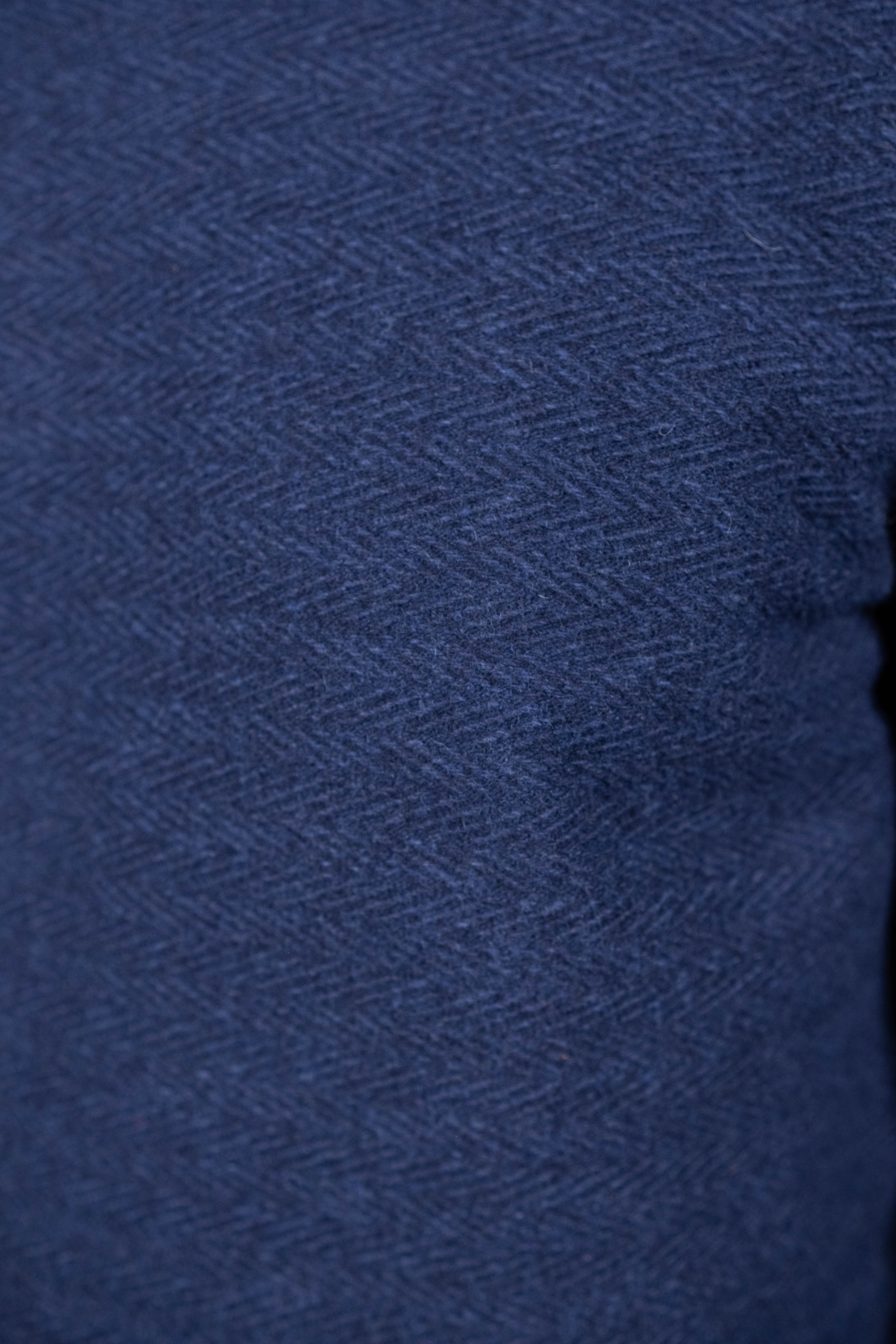 Herringbone wool sweater