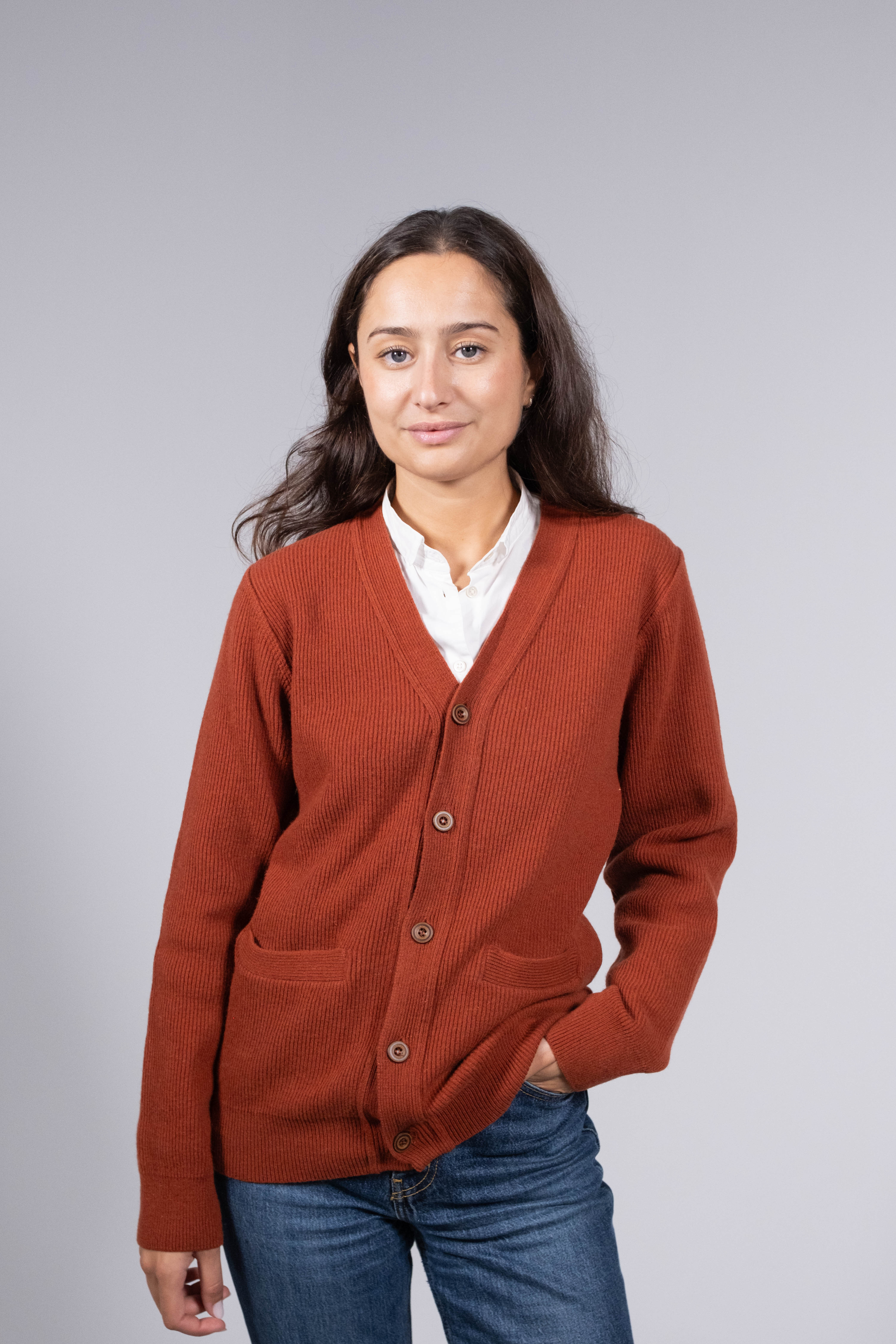 Women's Vintage Wool Cardigan