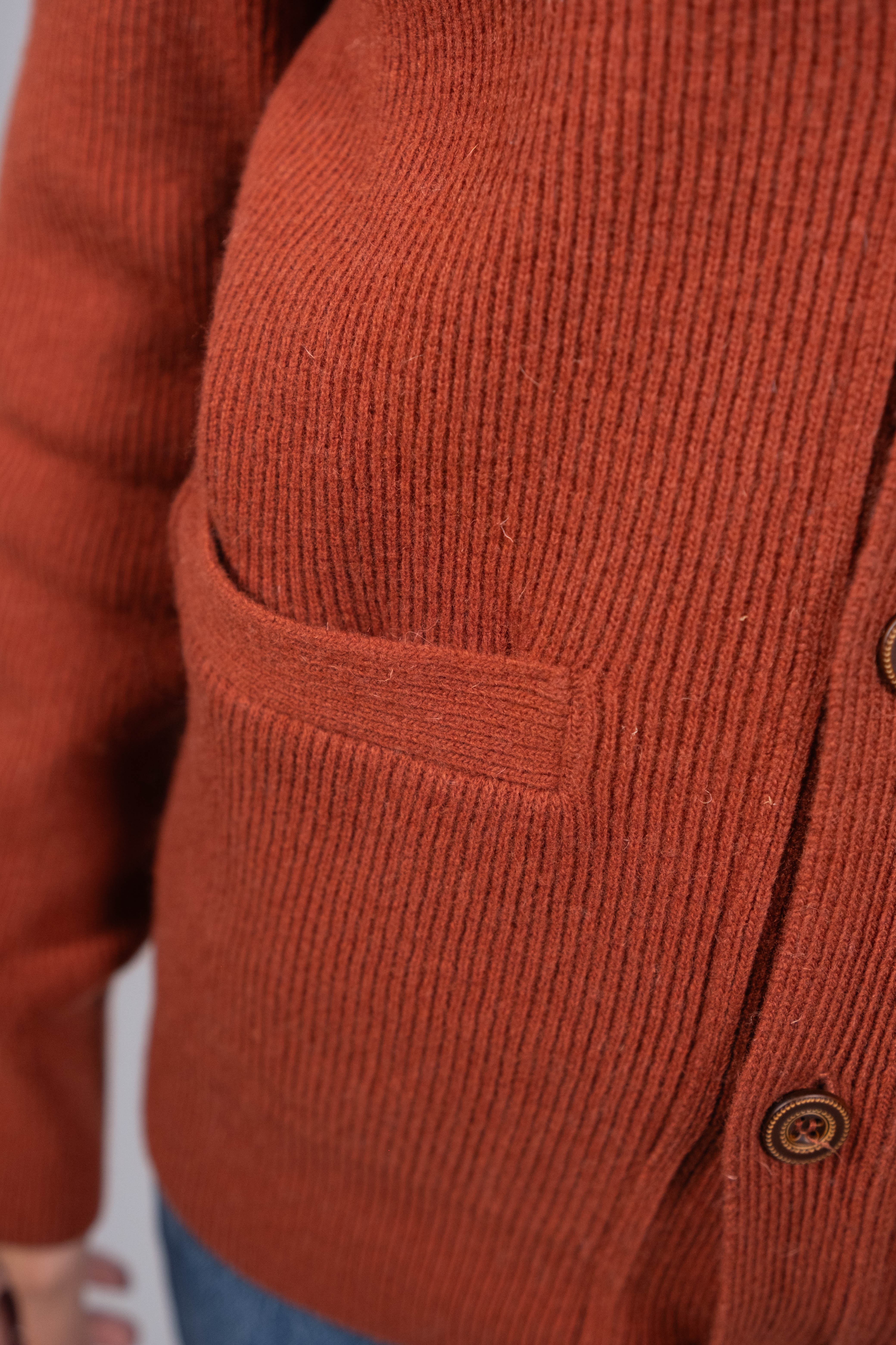 Women's Vintage Wool Cardigan