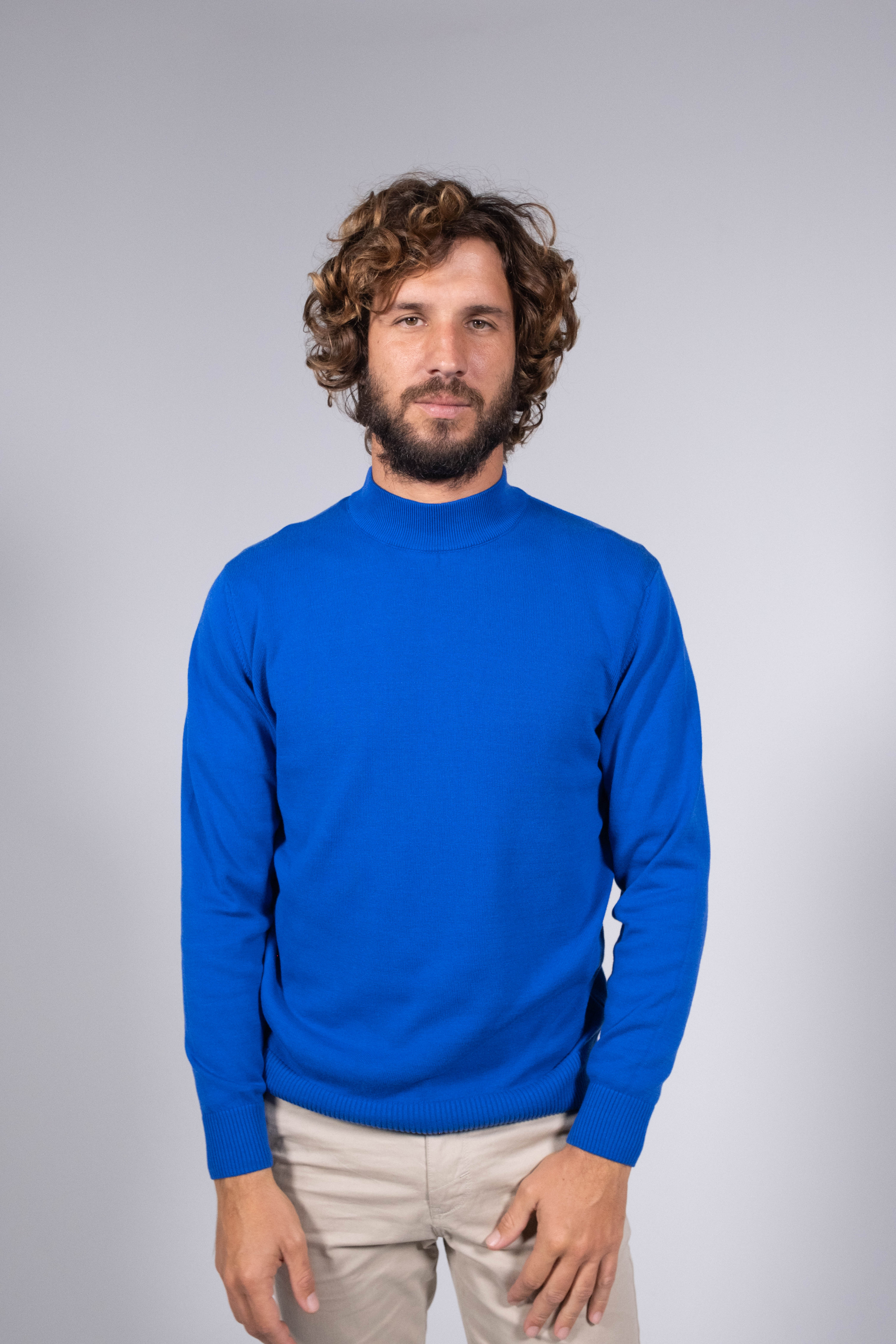 Camisola com gola Perkins