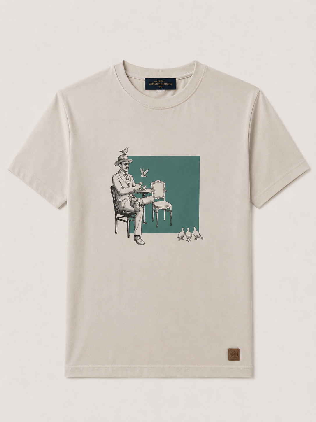 T-Shirt de Algodão Fernando Pessoa