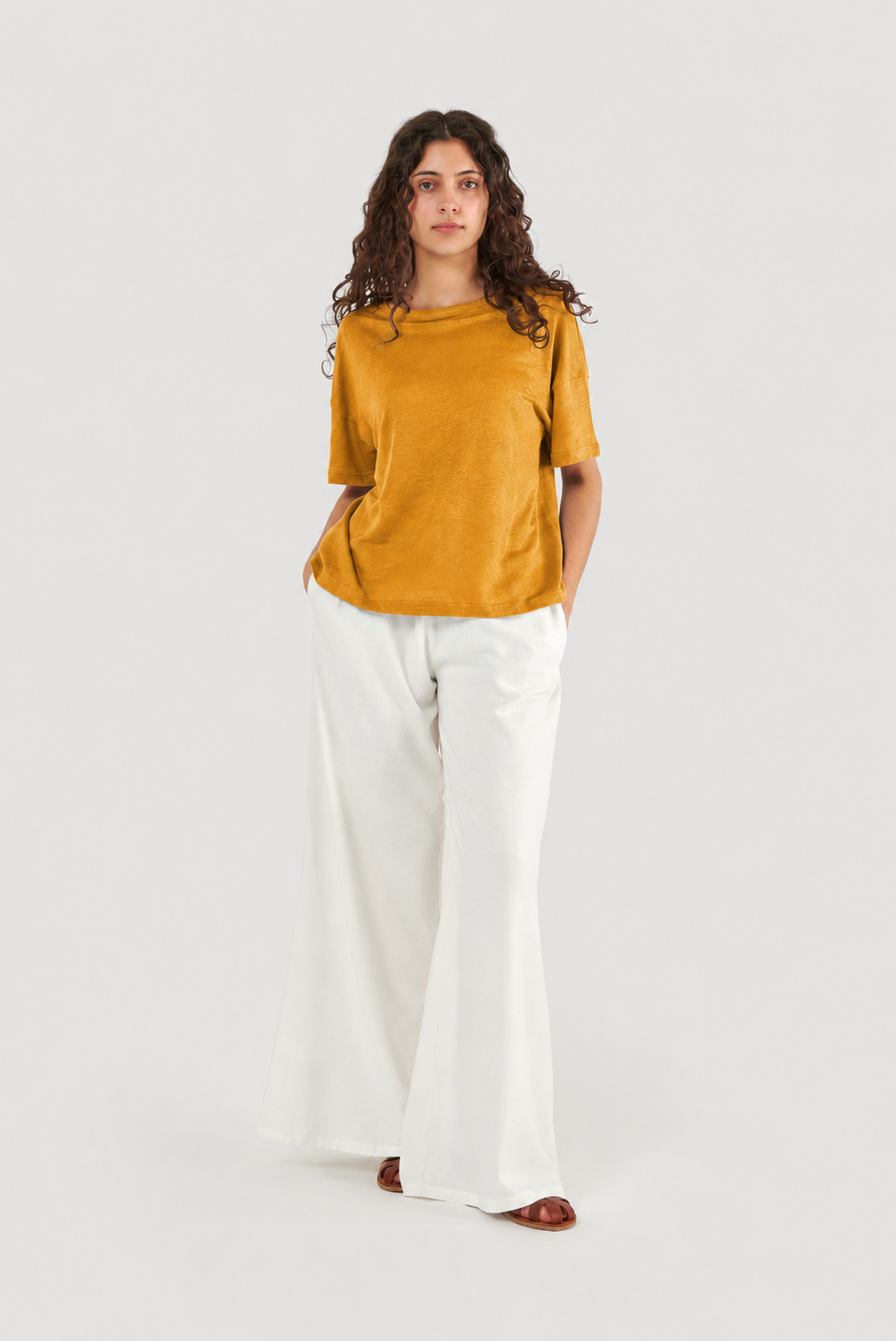 Oversized Linen Top
