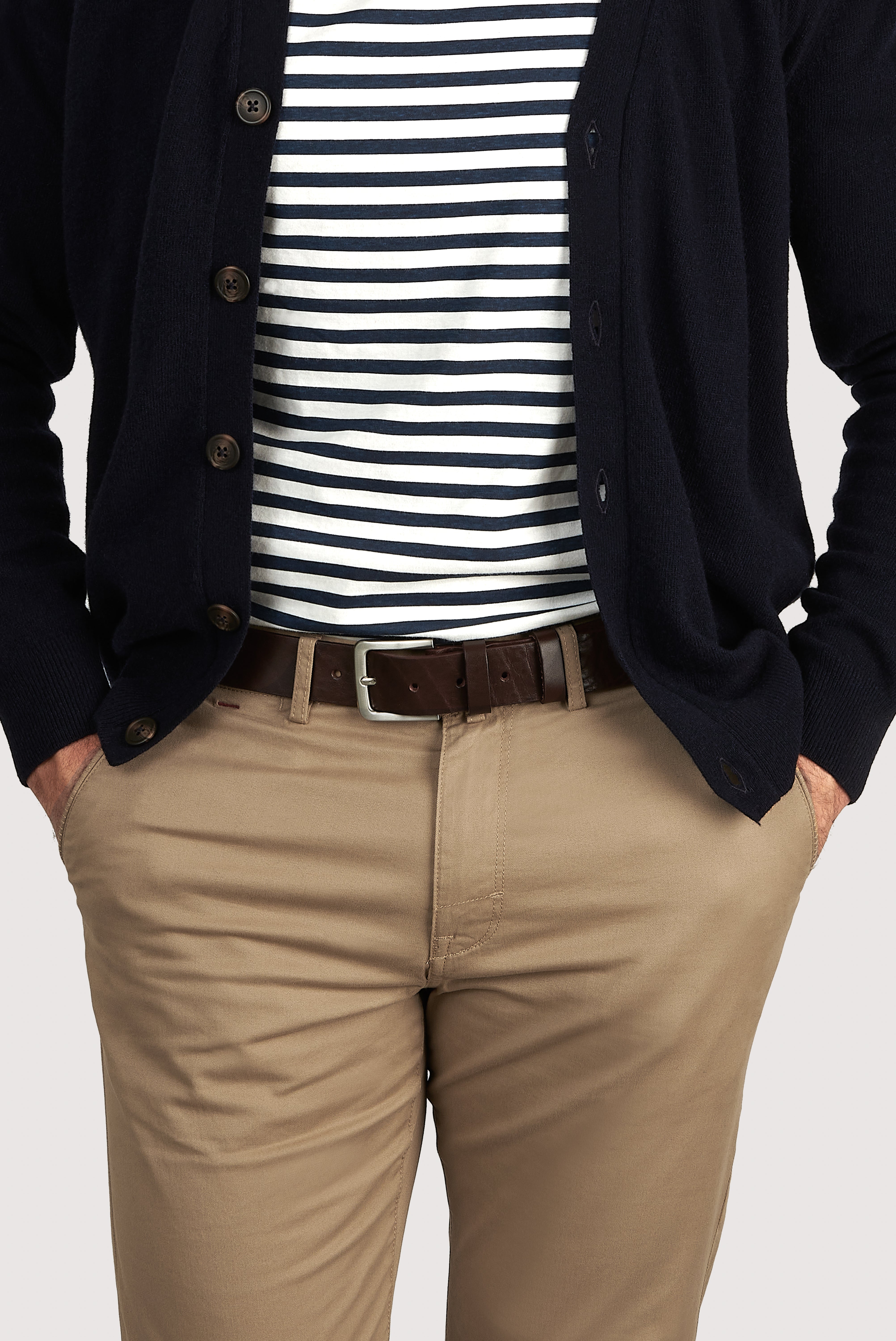 Cinto de couro clássico