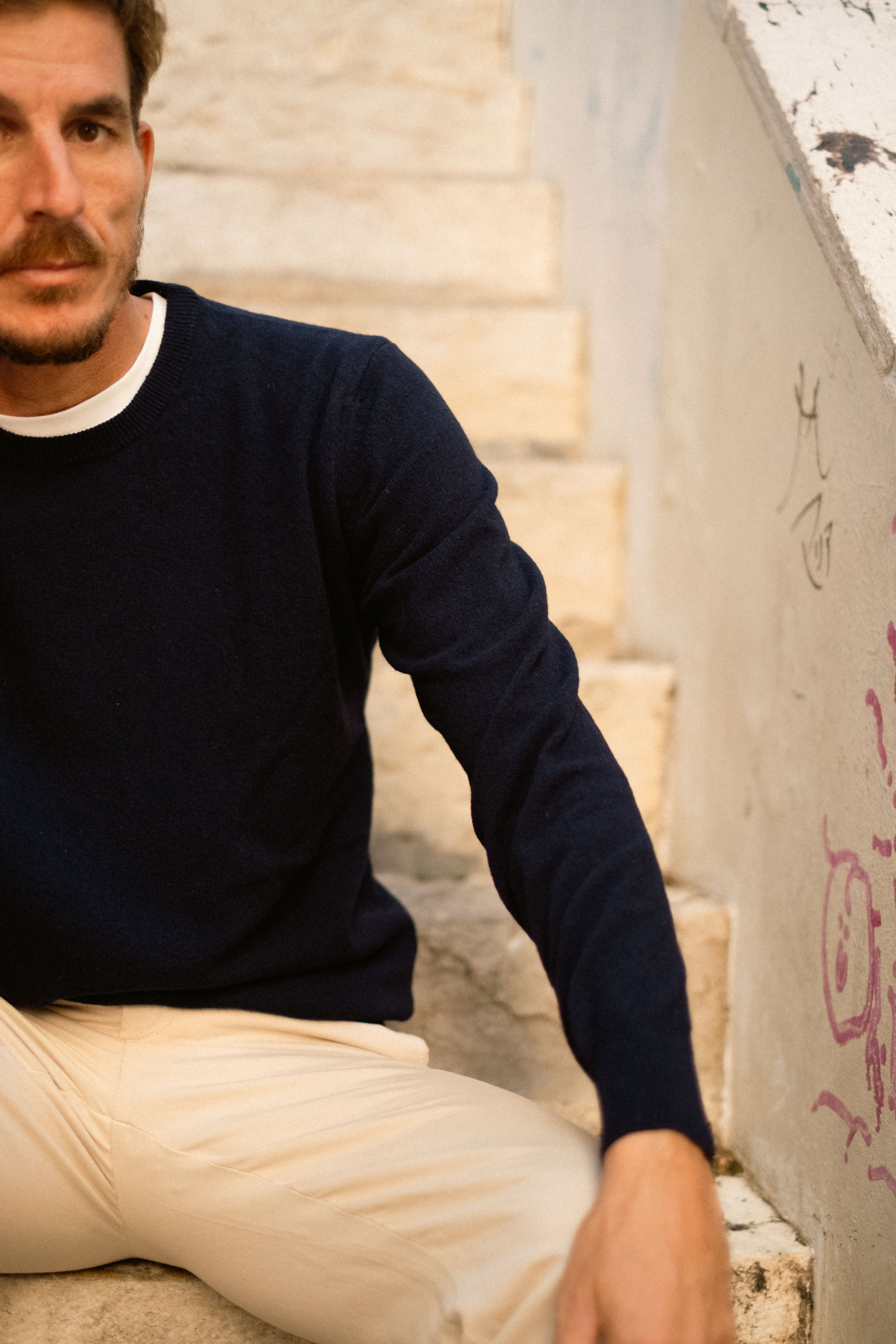 Classic Lambswool Crew-Neck Sweater