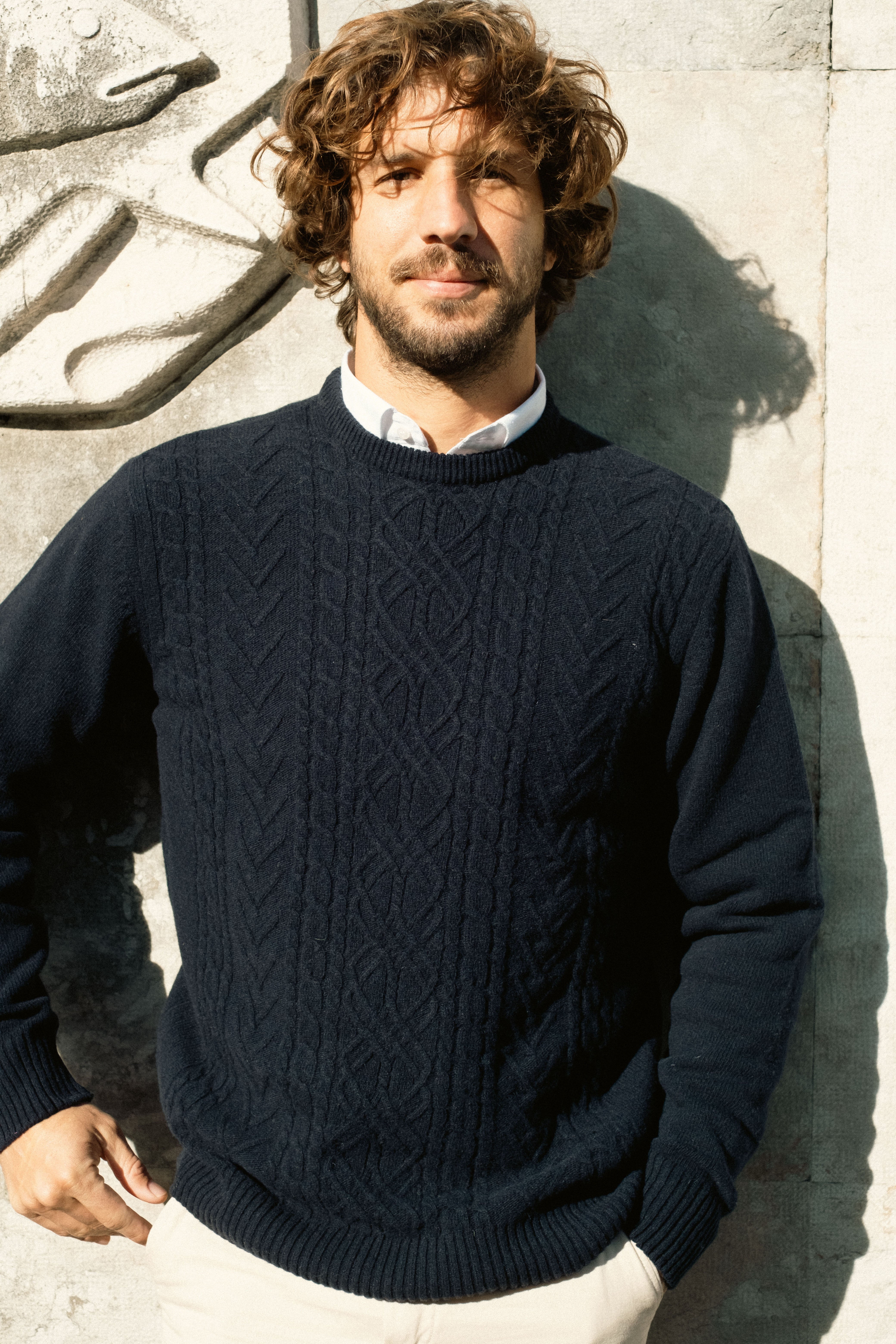Fisherman Lambswool Sweater