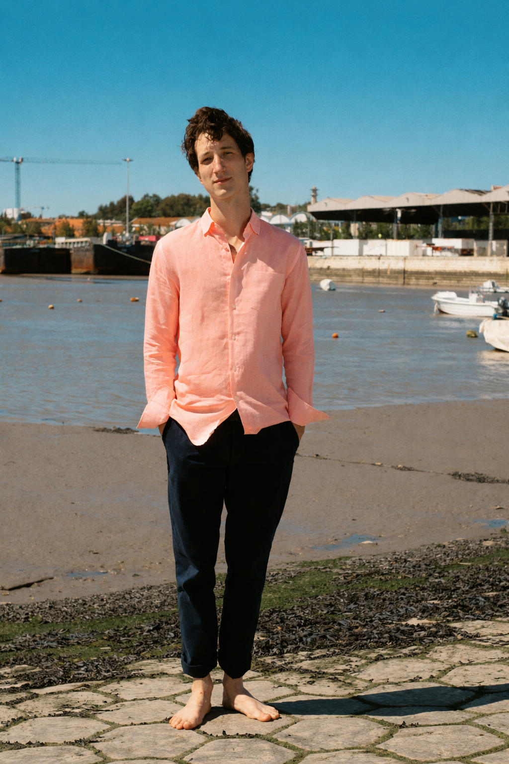 Camisa Clássica de Linho