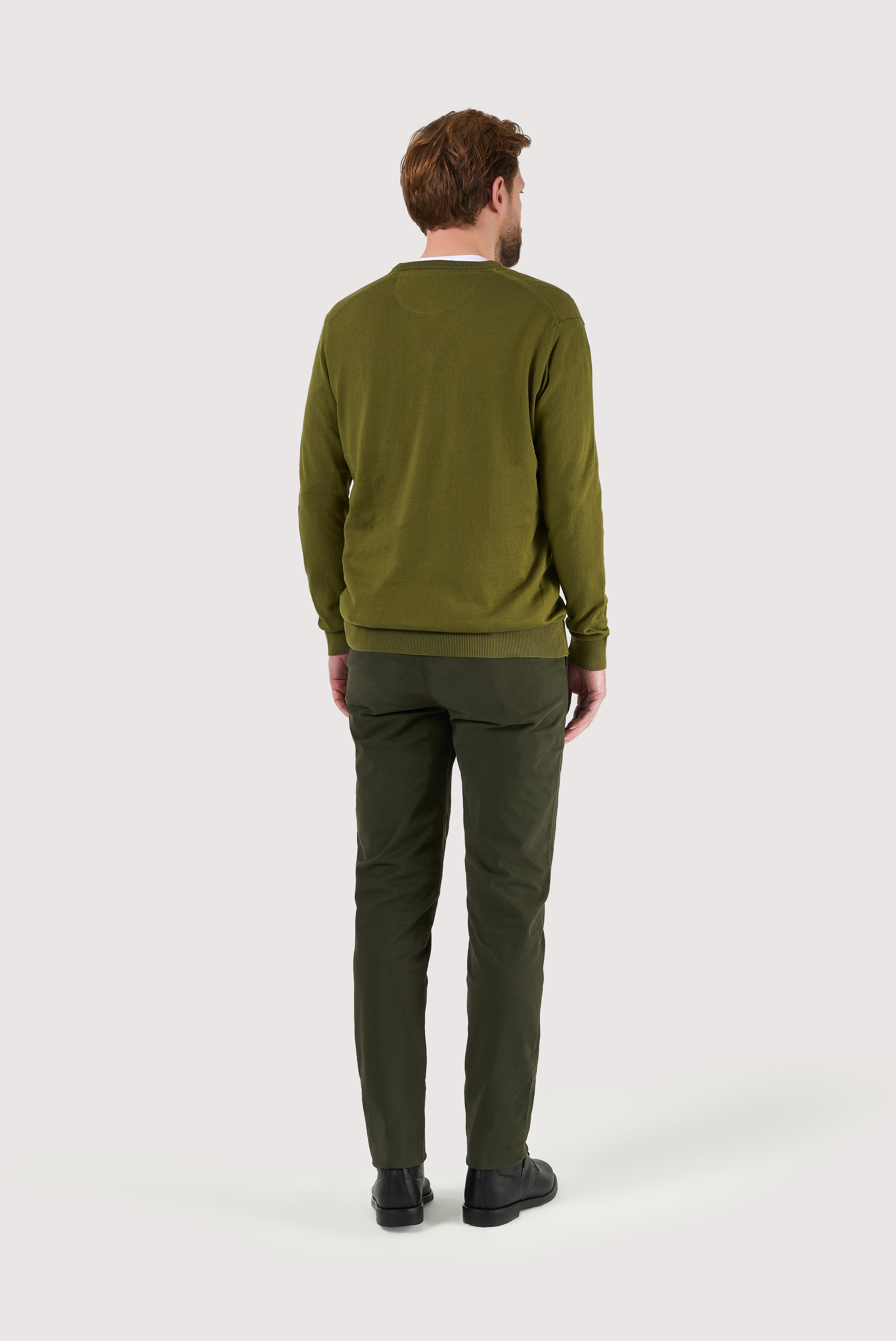 Cotton Chino Pants