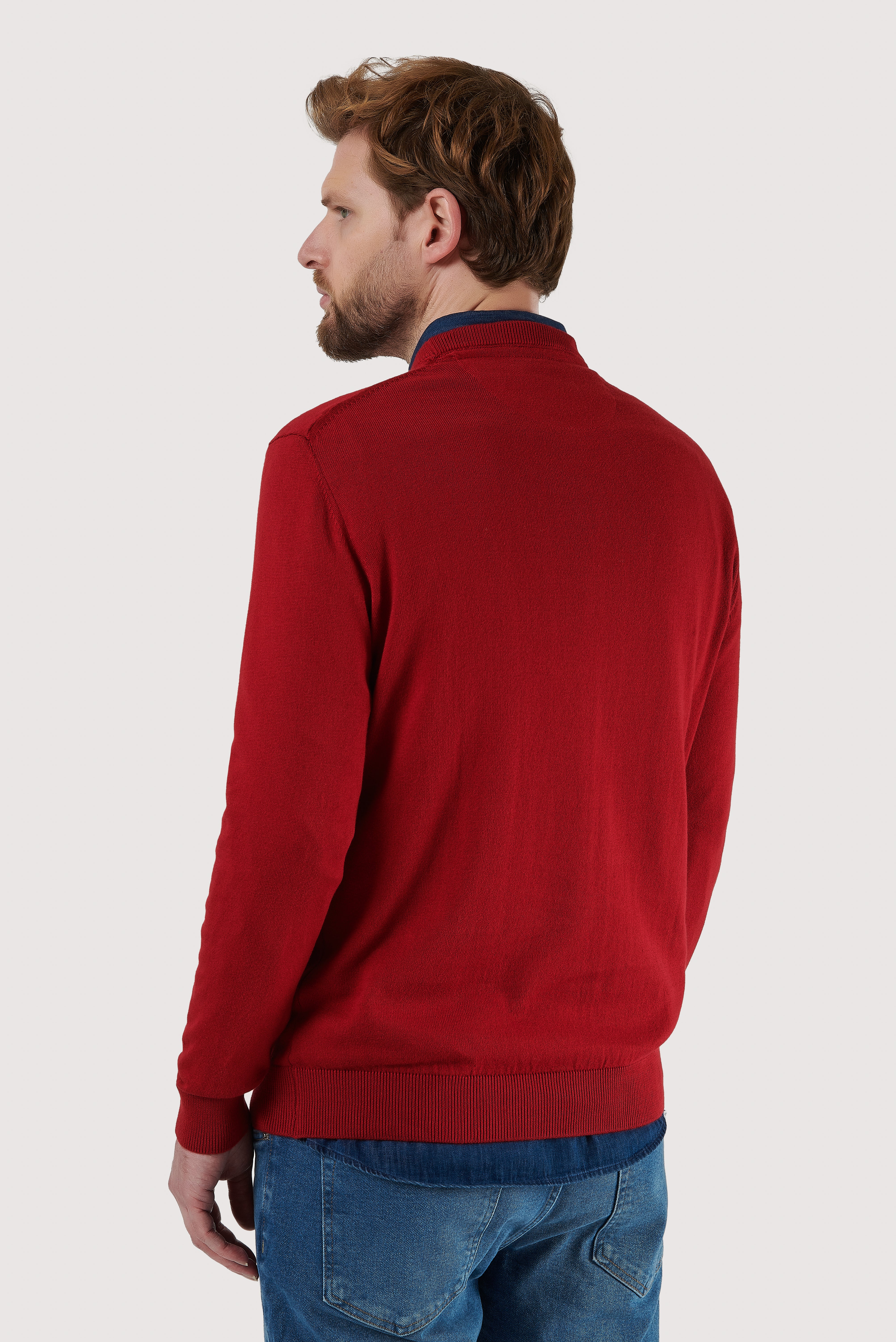 Classic Cotton Crew Neck Sweater