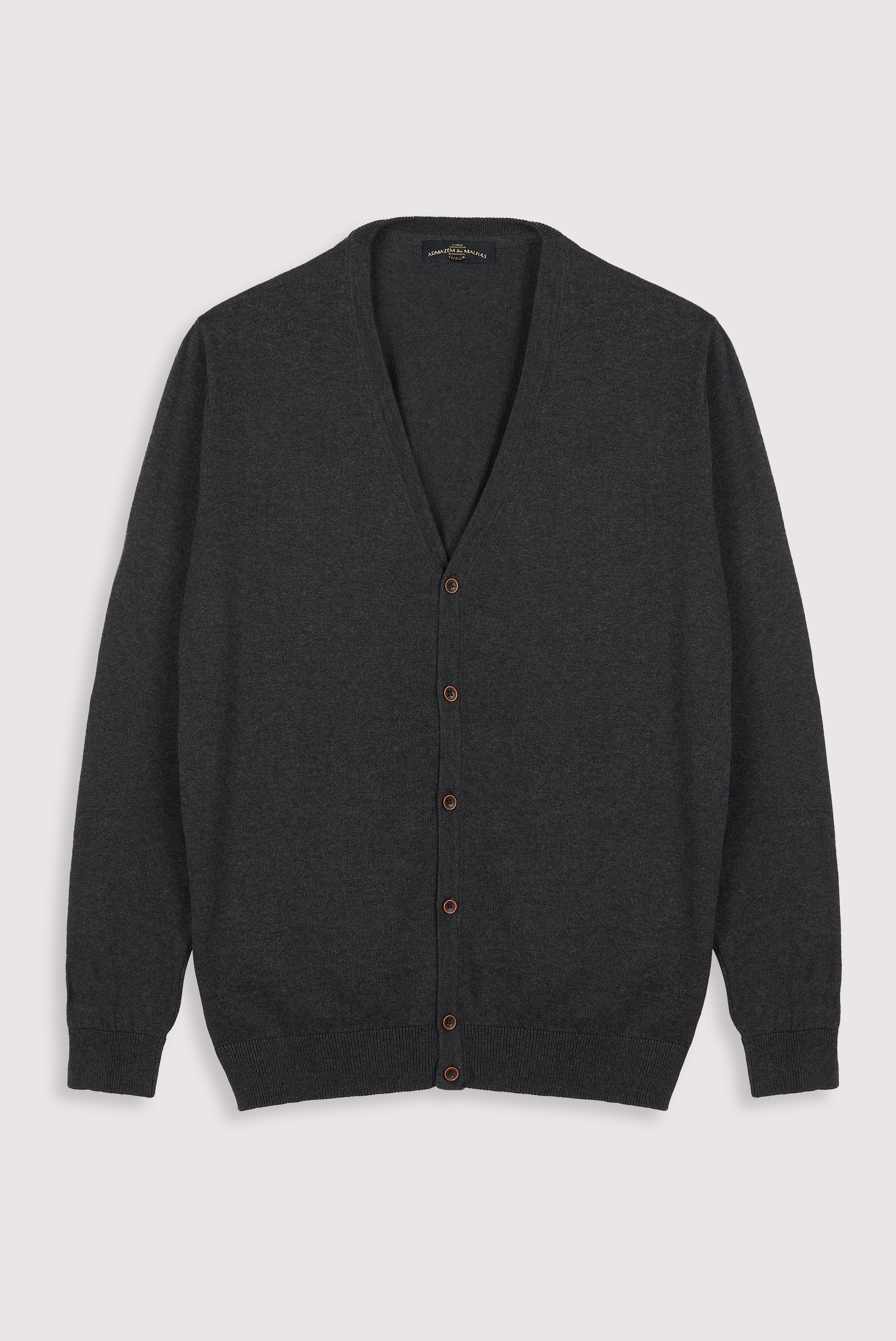 Cardigan clássico de algodão