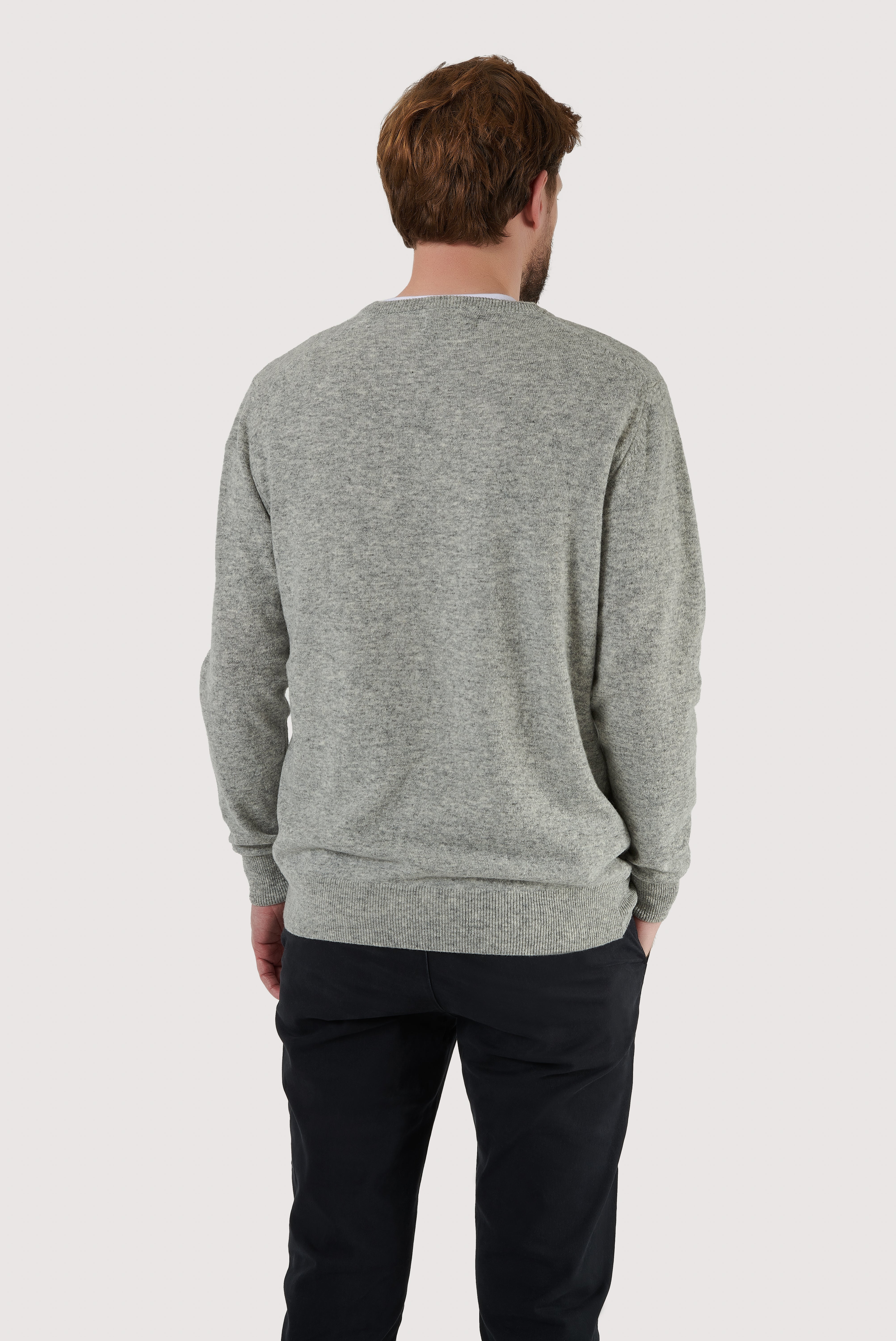 Classic Lambswool V-Neck Sweater