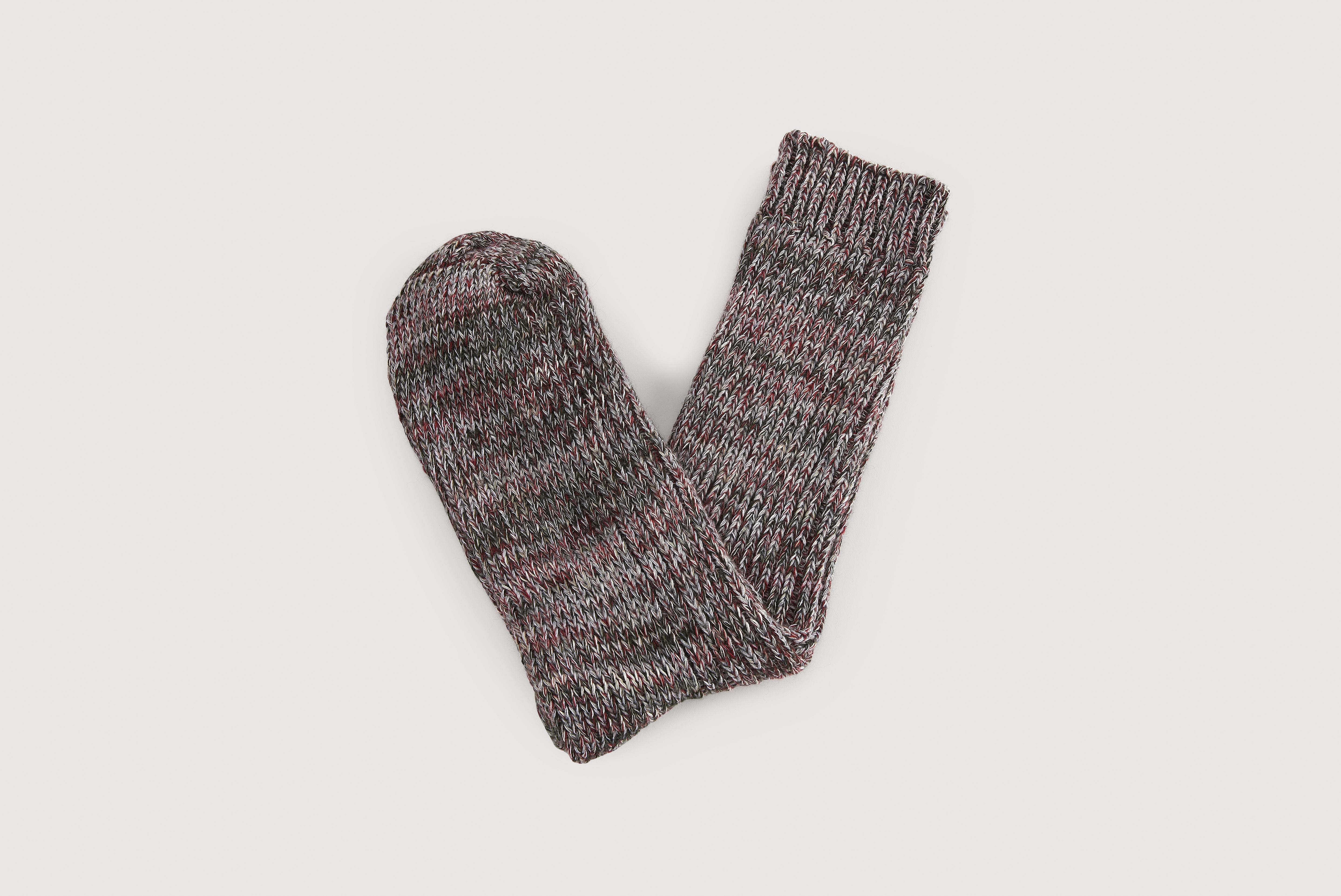 Meias de Lã Texturadas