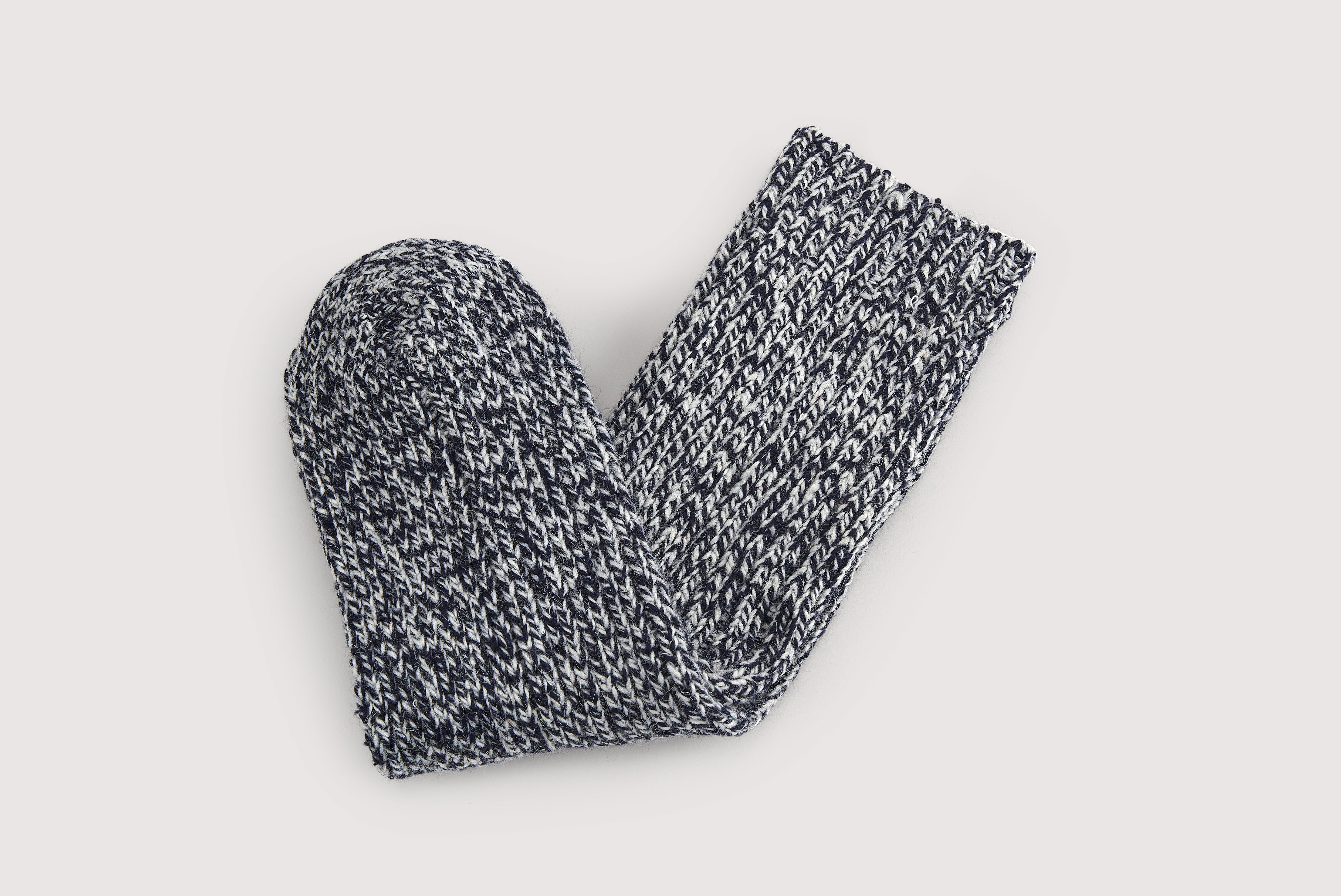 Meias de Lã Texturadas