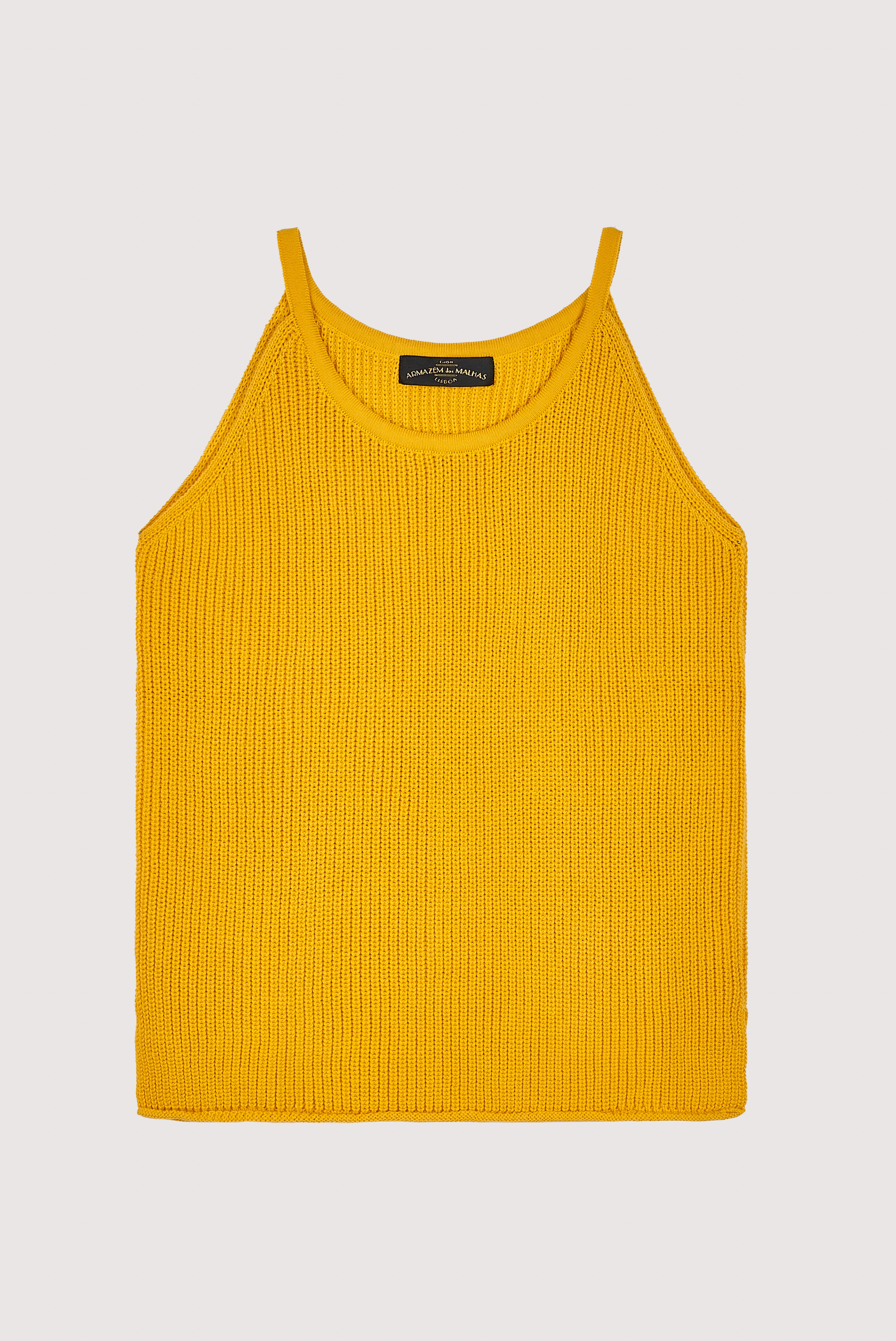 Top de algodão estilo halter