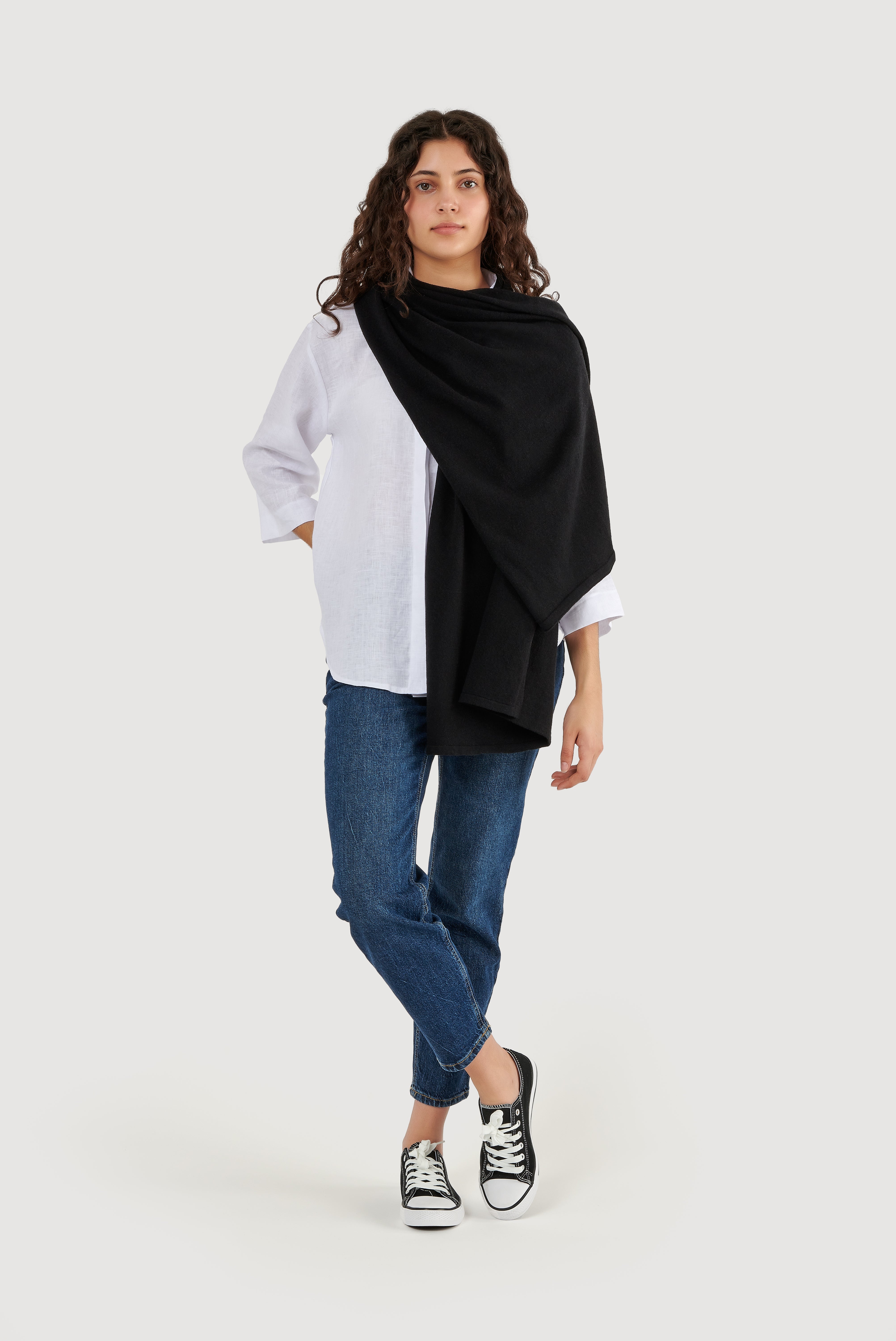 Versatile Wool Cape