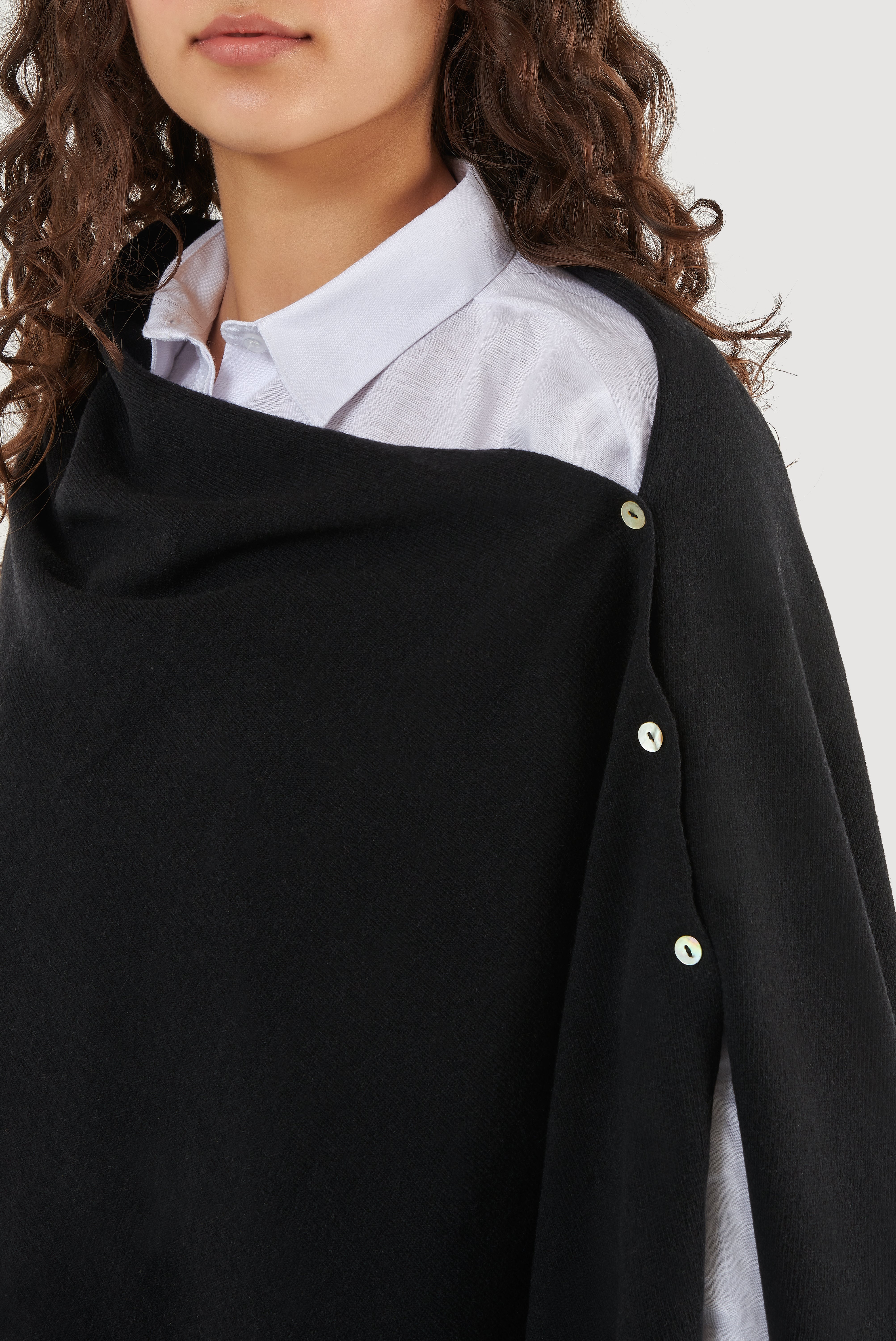Versatile Wool Cape