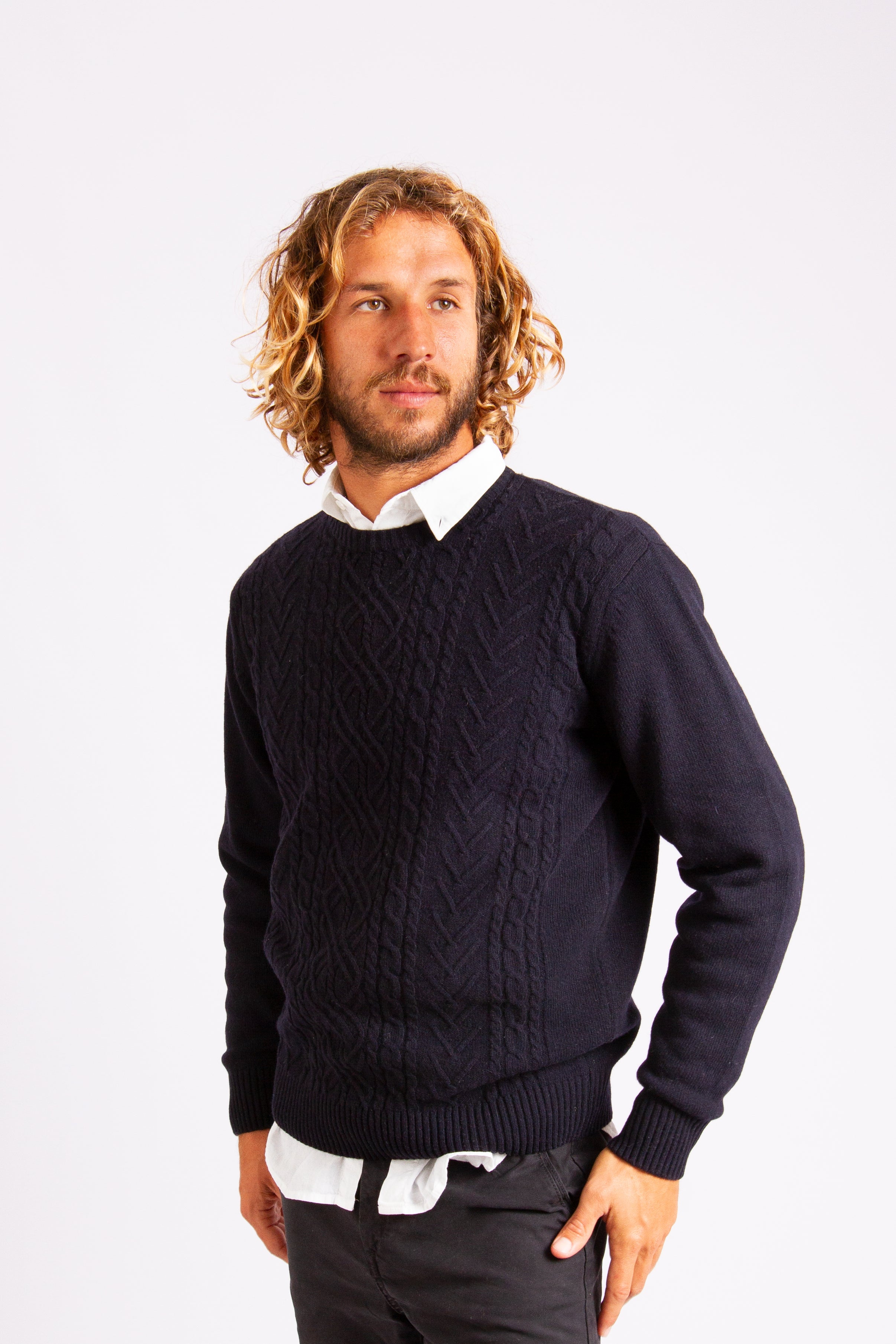 Fisherman Lambswool Sweater