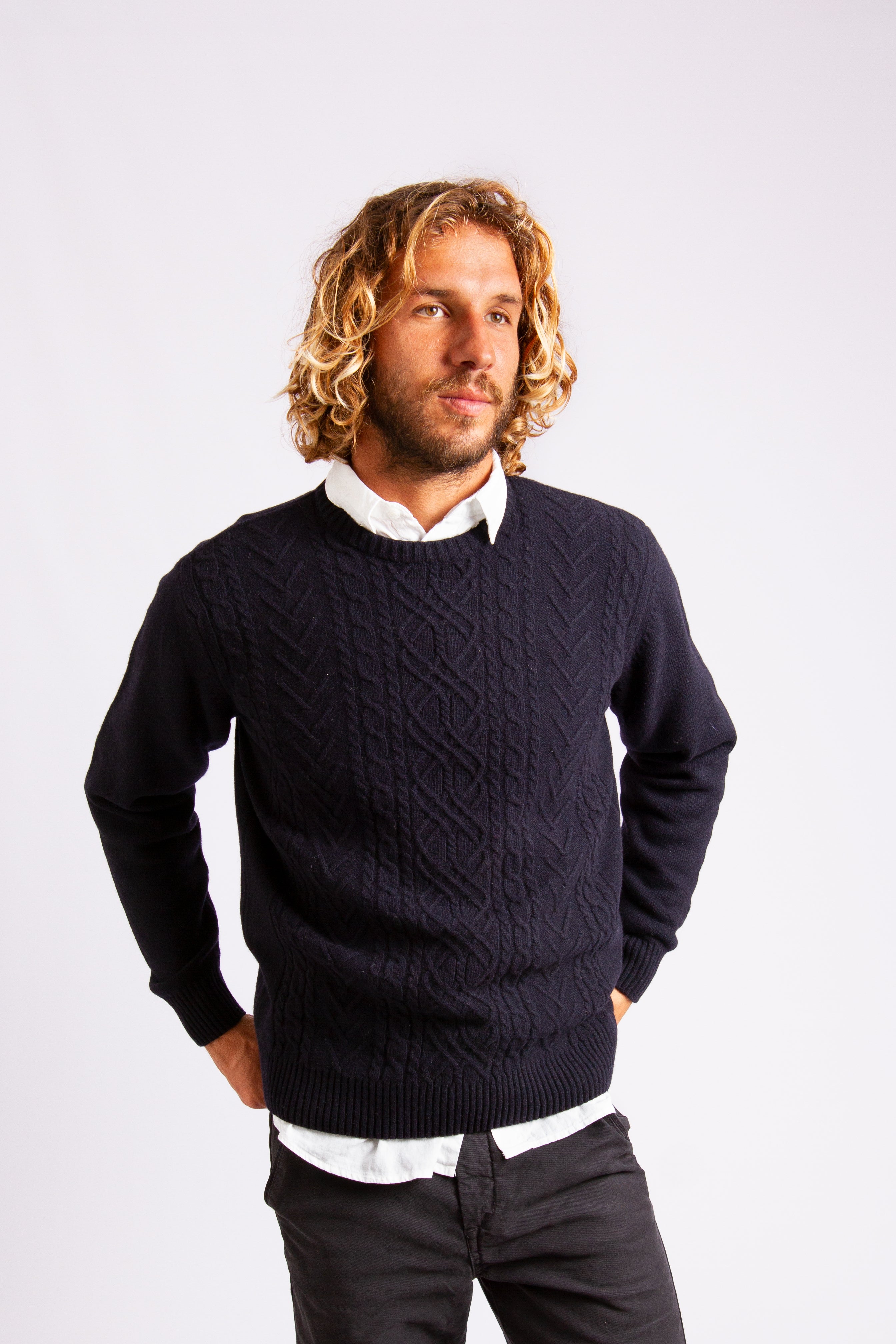 Fisherman Lambswool Sweater