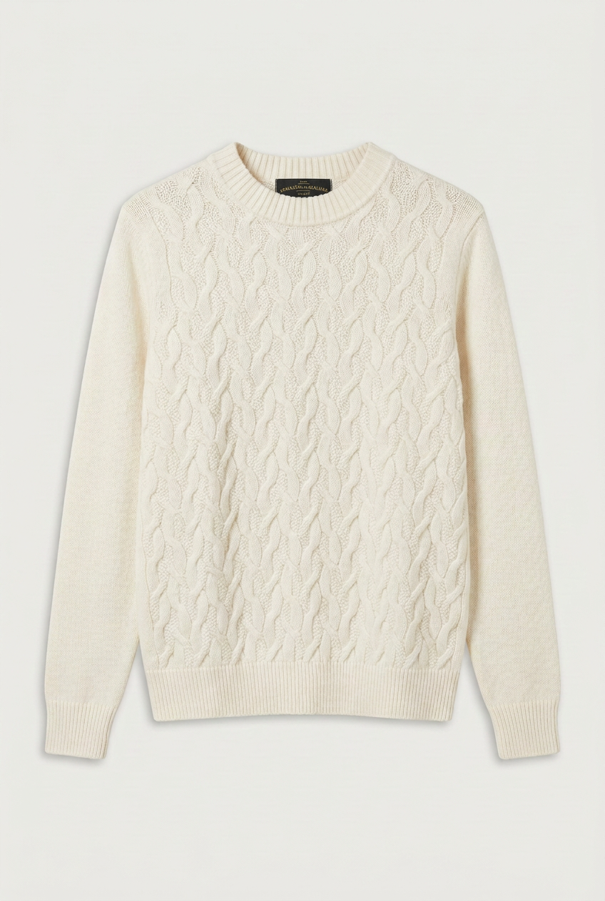Camisola de Tranças Lambswool