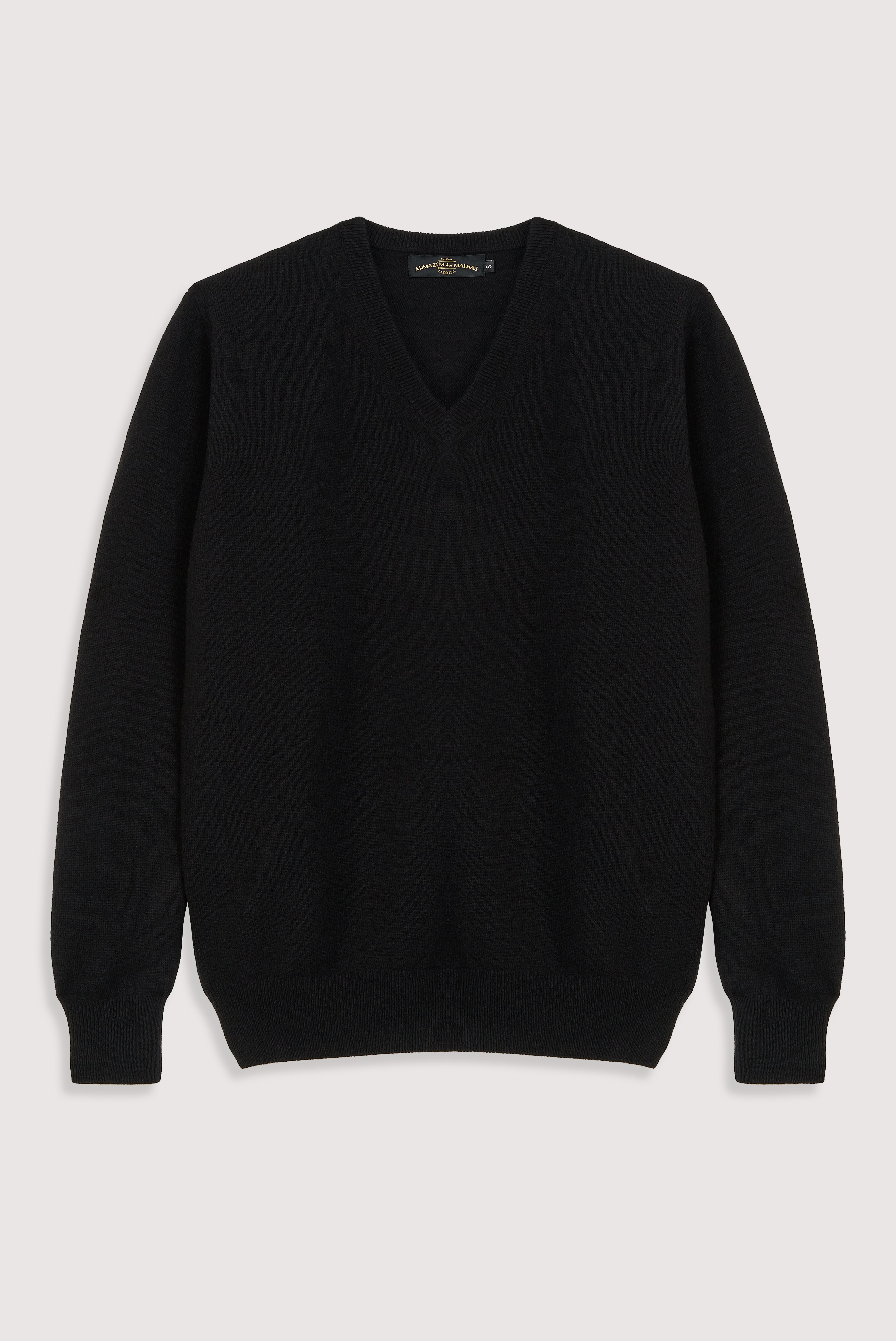 Classic Lambswool V-Neck Sweater