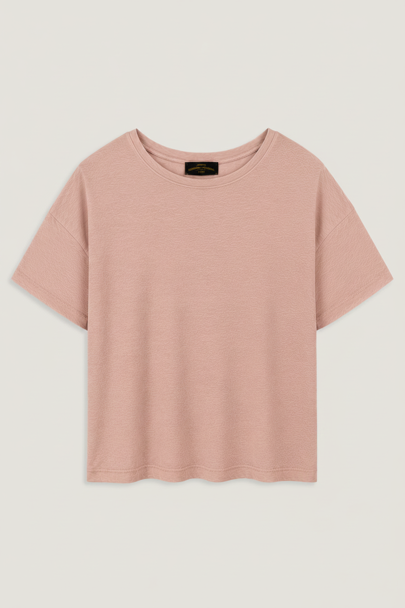 T-shirt Rosa - Fundo Neutro