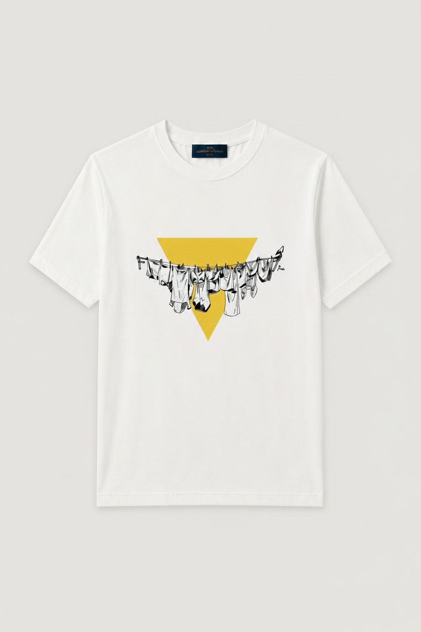 T-shirt sem etiqueta