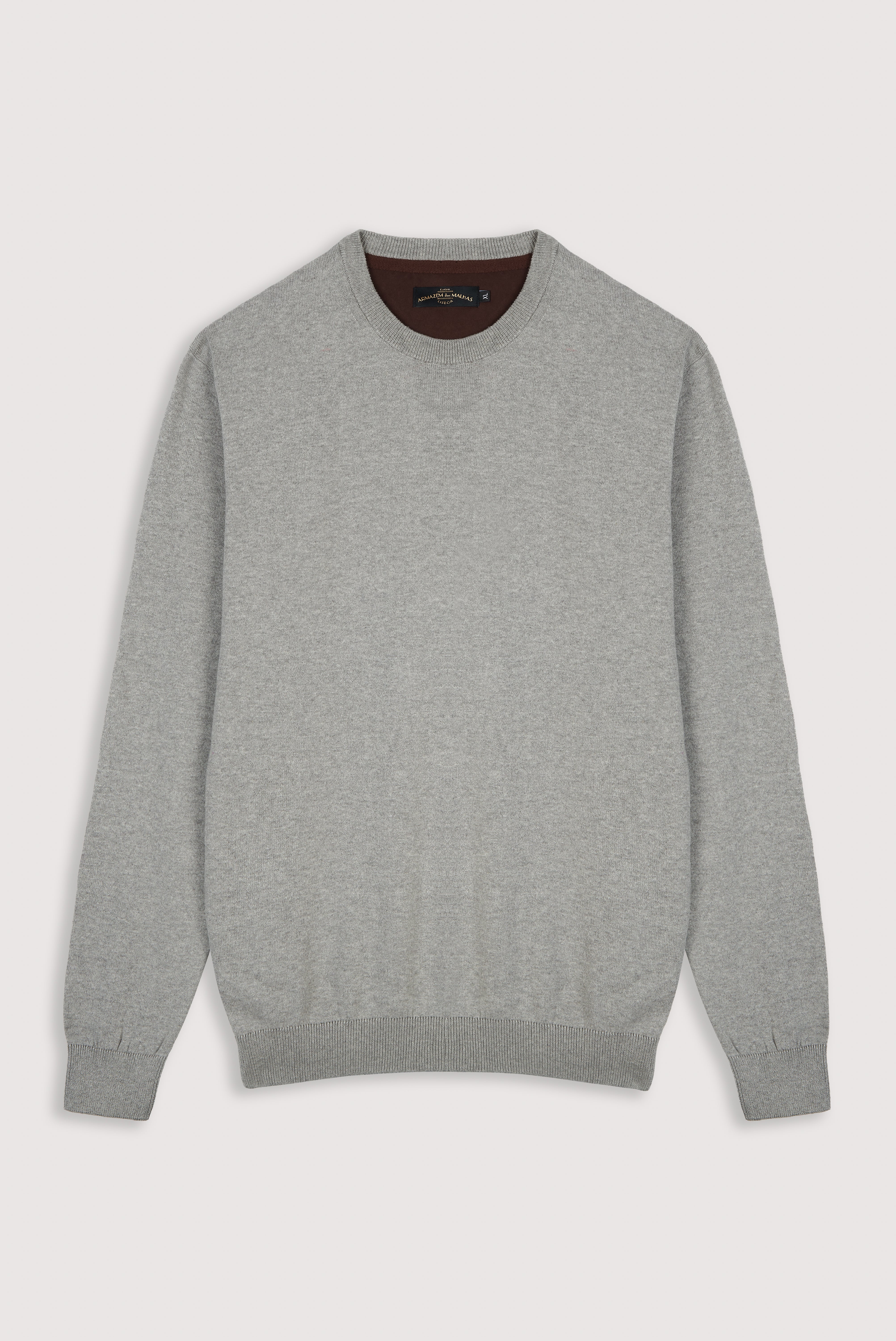 Classic Cotton Crew Neck Sweater