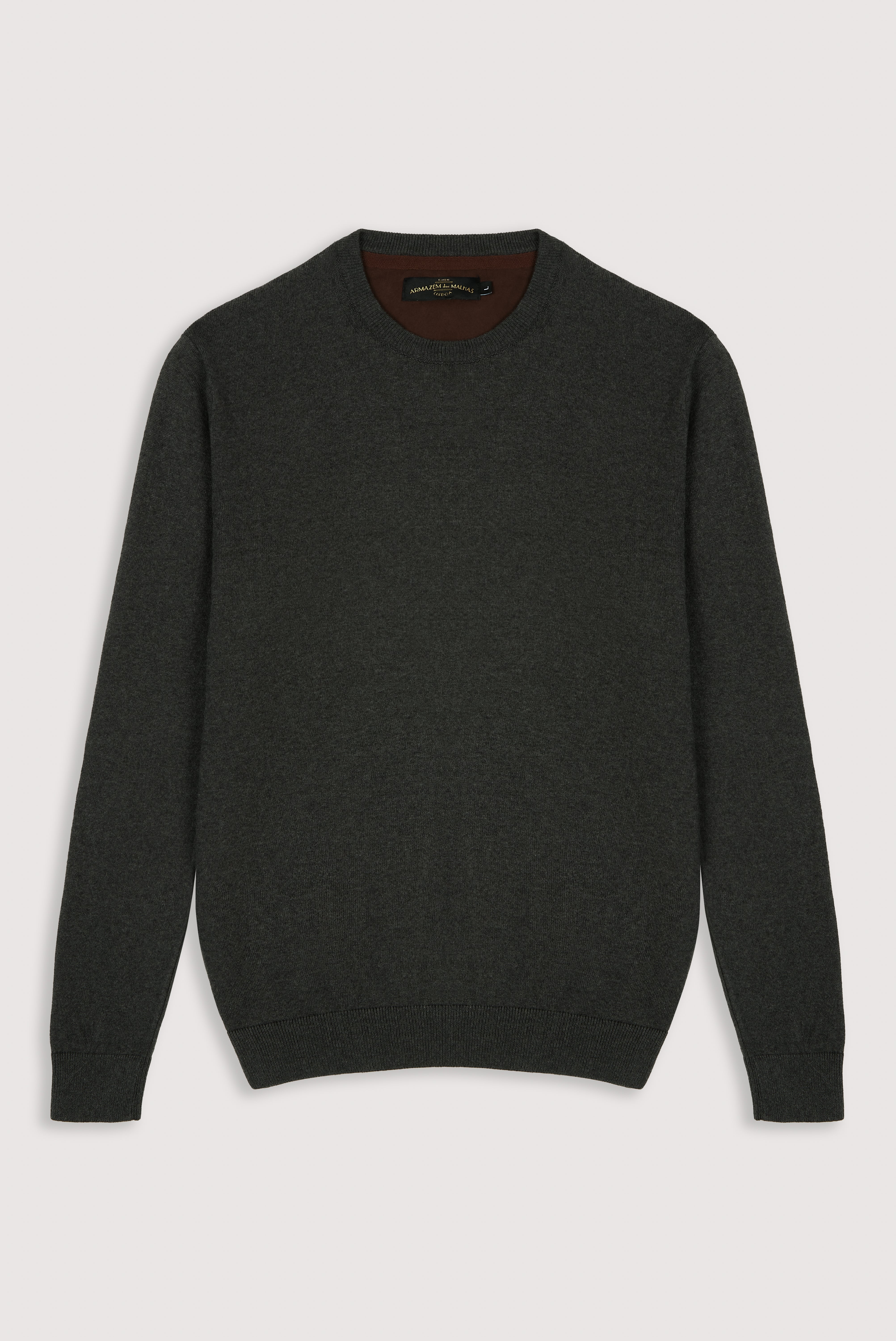 Classic Cotton Crew Neck Sweater