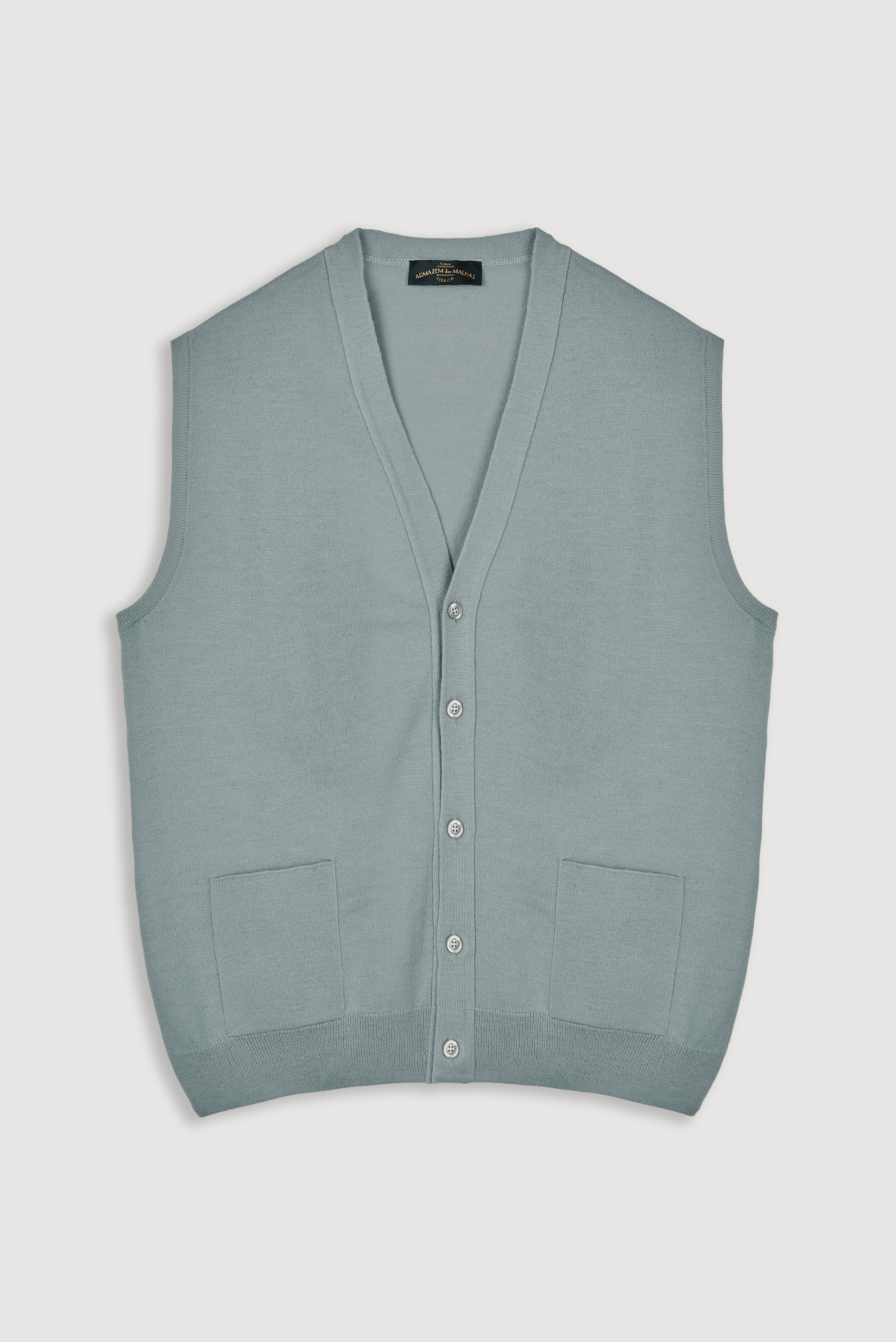 Button-Up Knit Vest