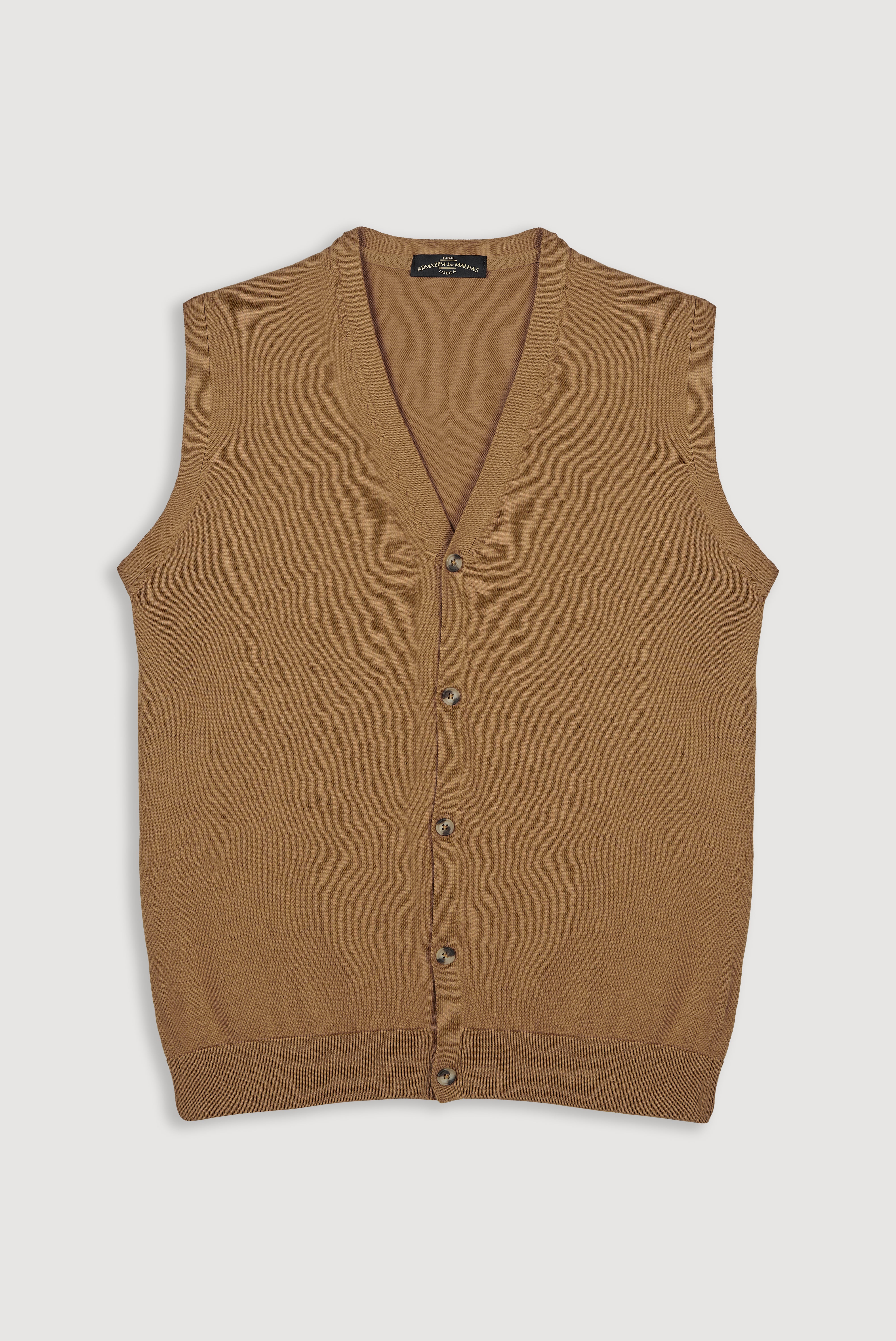 Button-Up Knit Vest