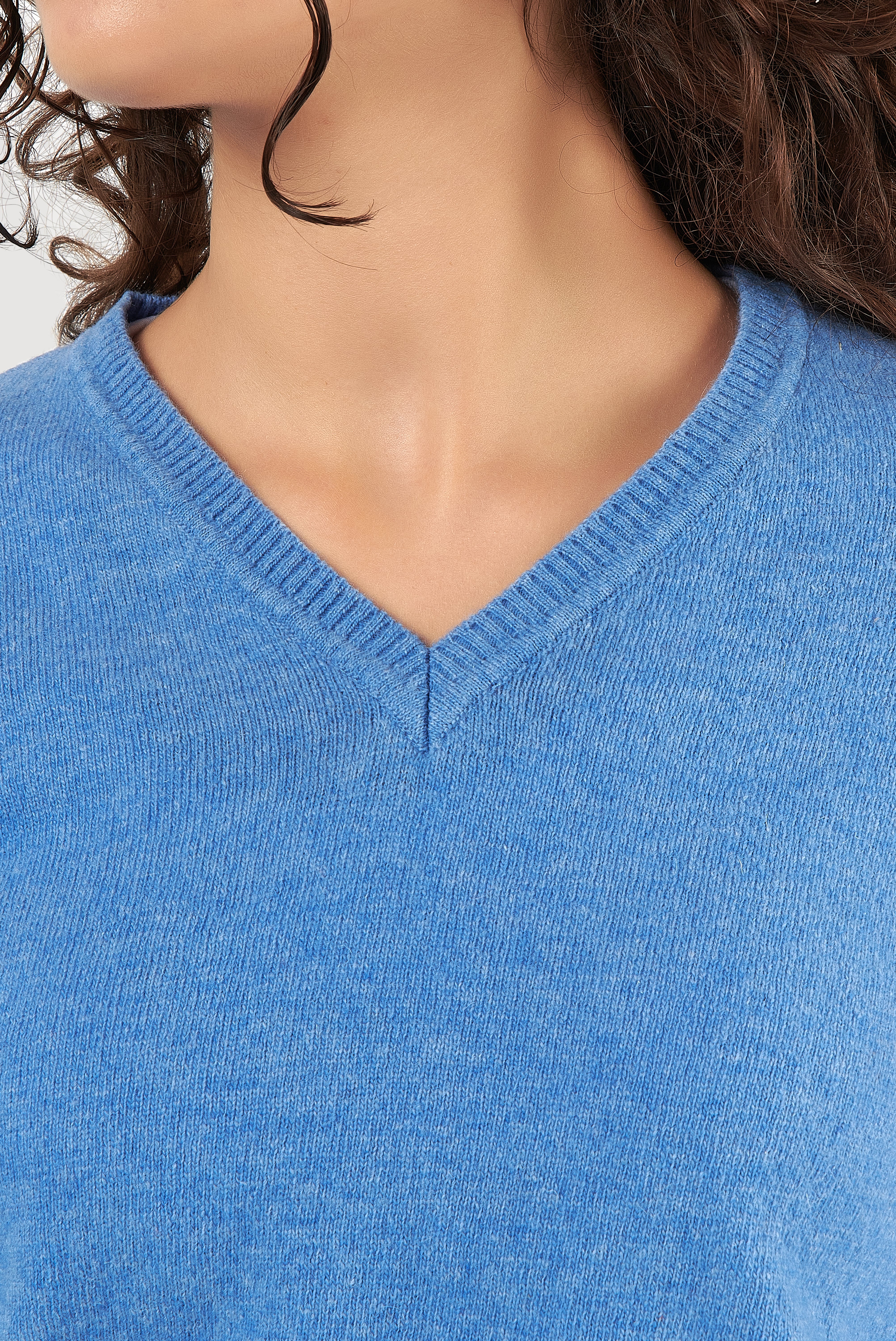 Classic Lambswool V-Neck Sweater