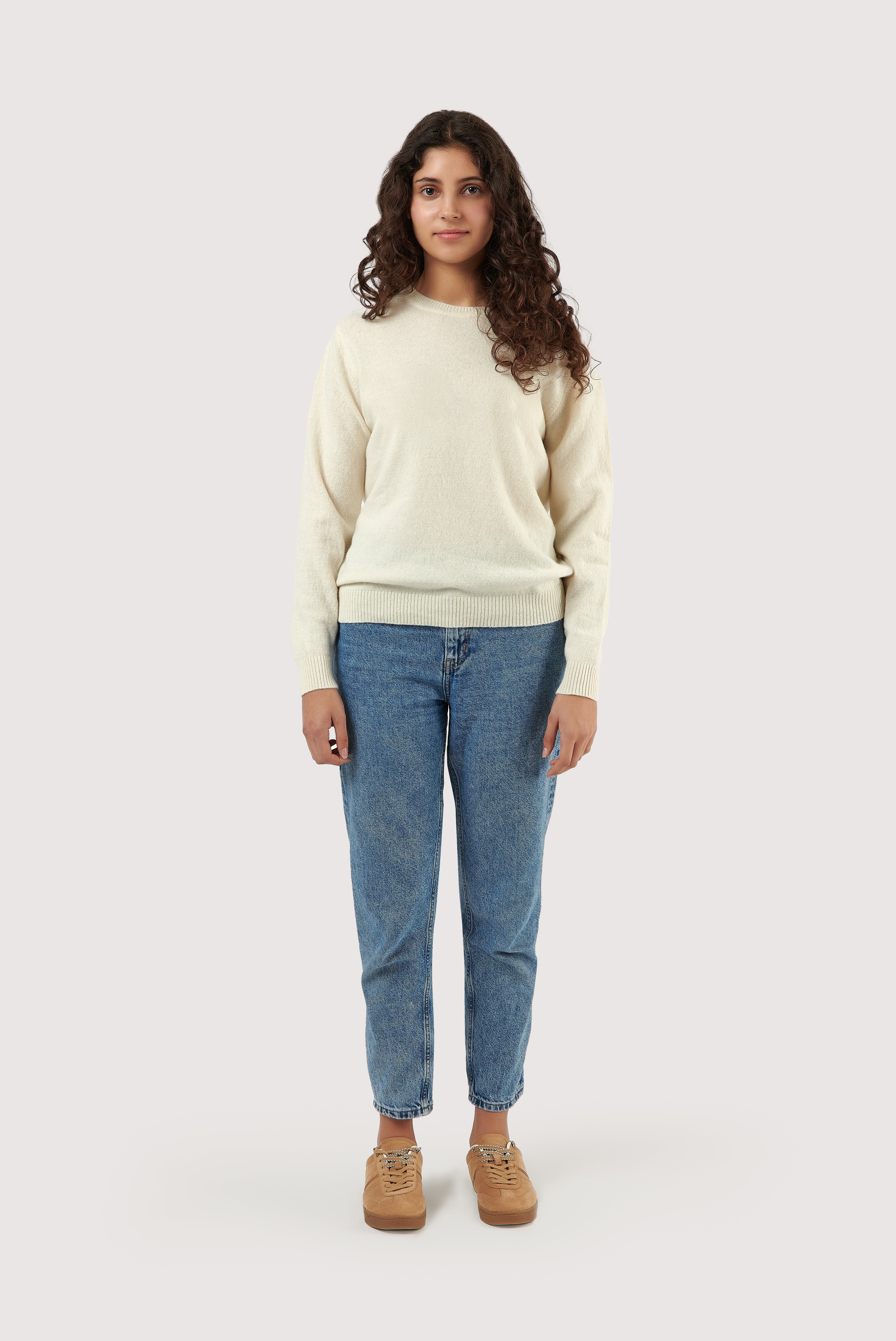 Classic Lambswool Crew-Neck Sweater