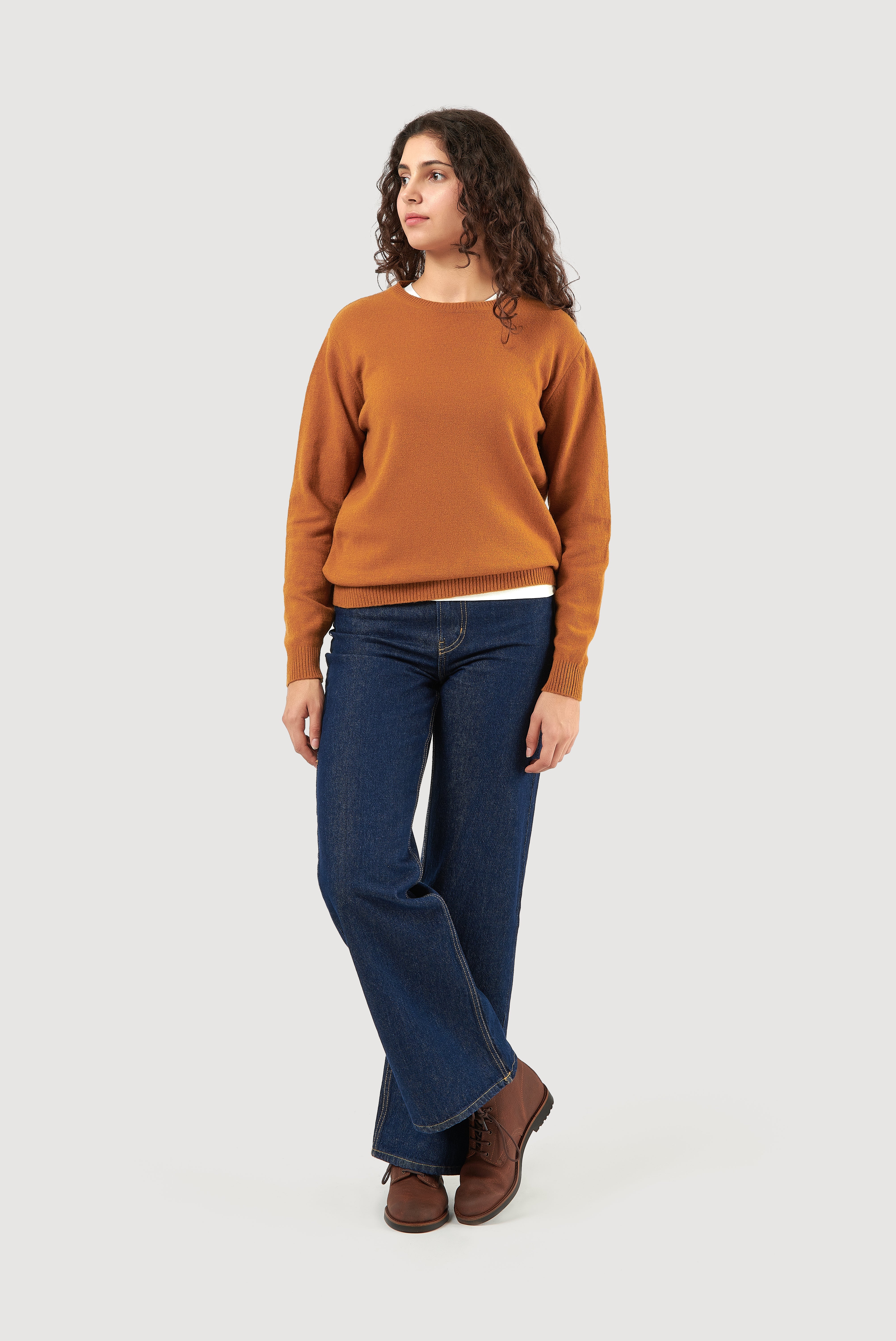 Classic Lambswool Crew-Neck Sweater