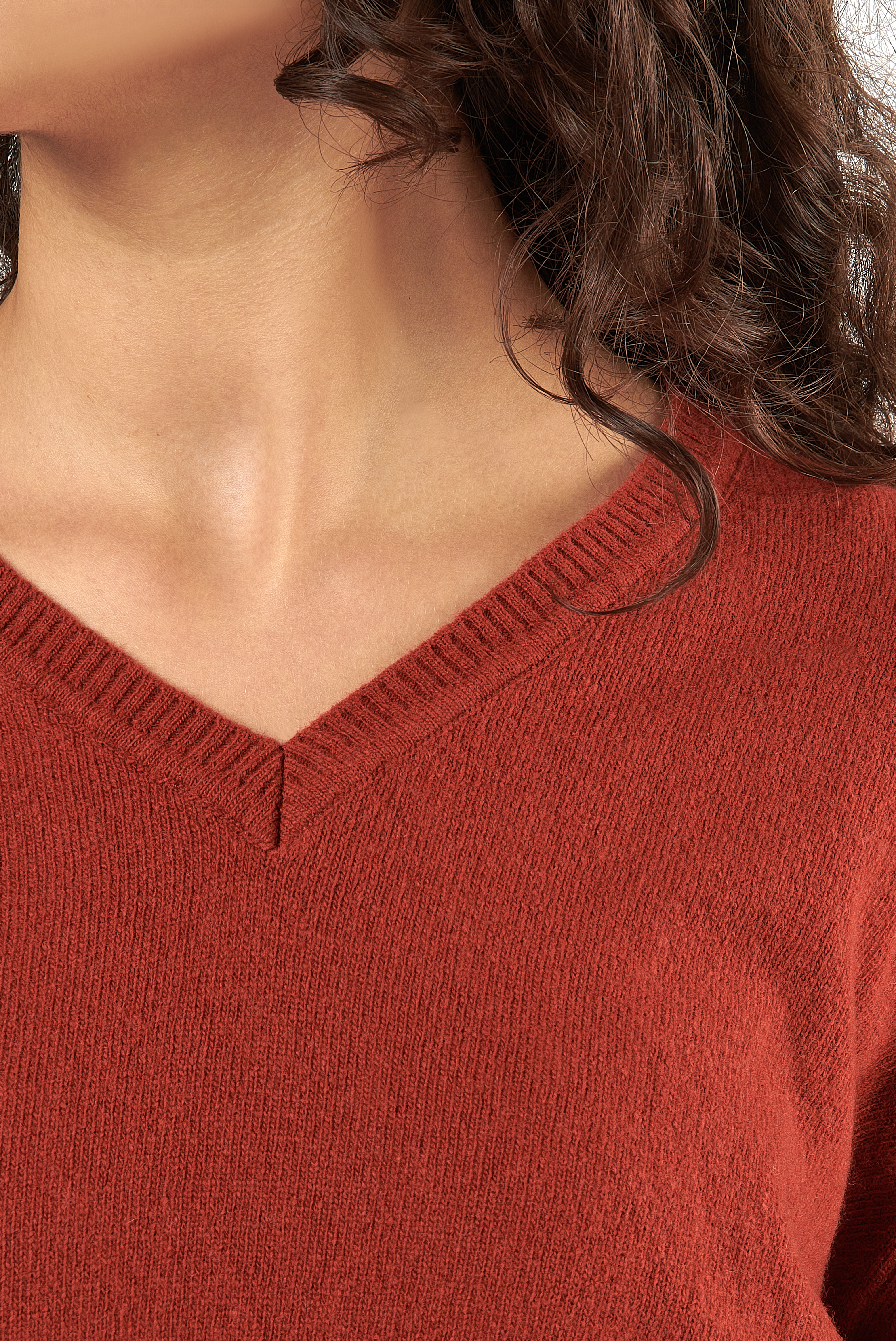 Classic Lambswool V-Neck Sweater