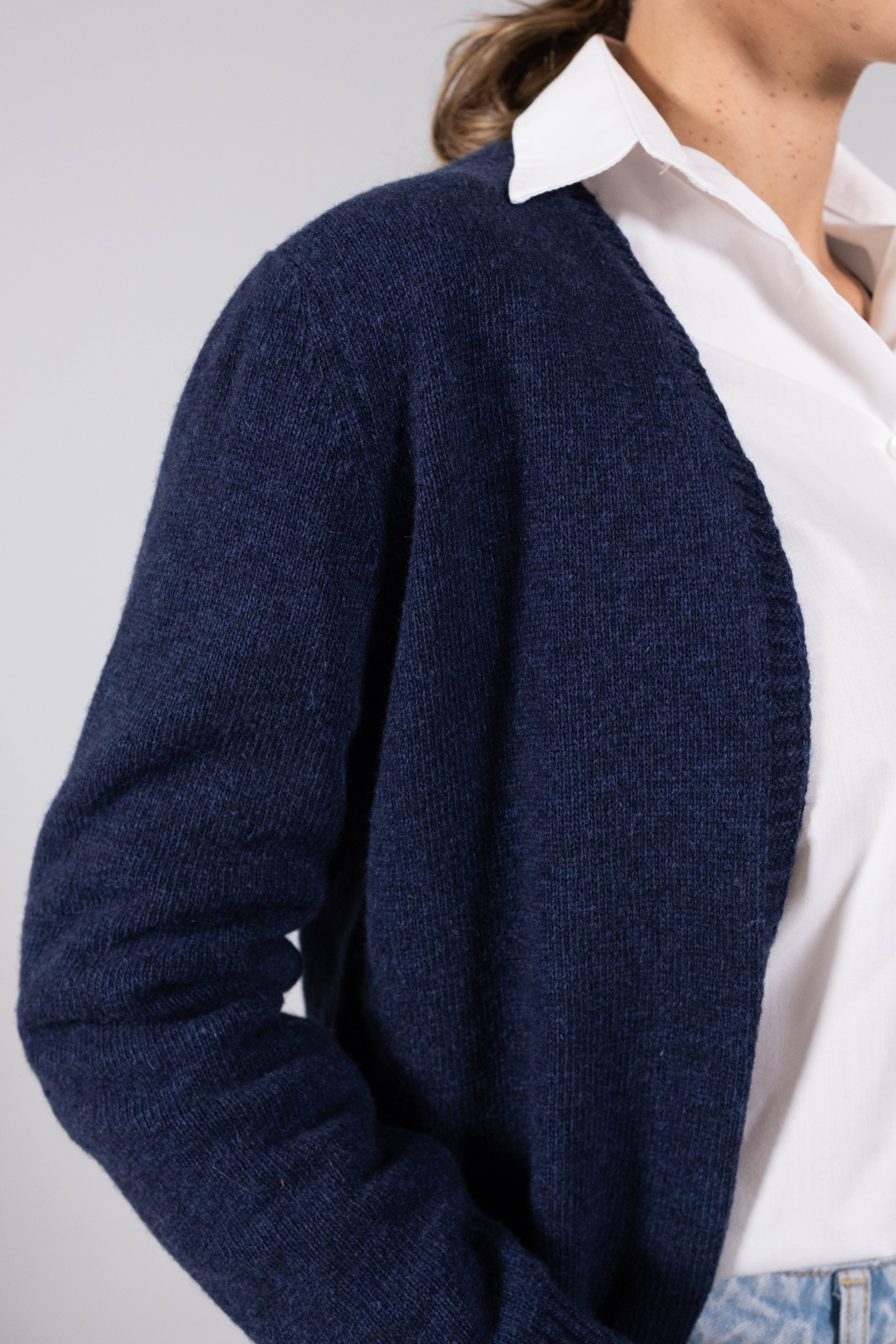 Lambswool Long Cardigan