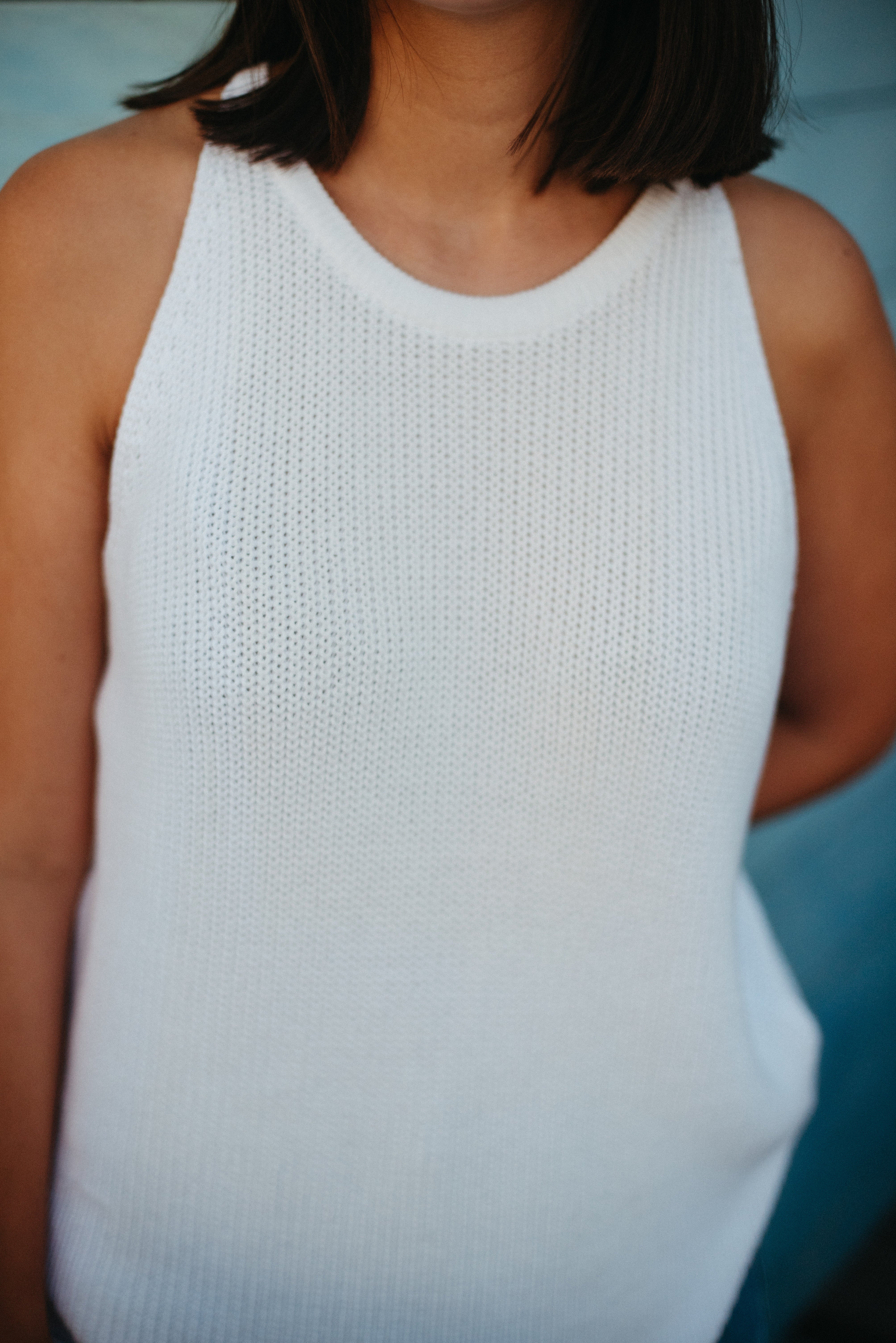 Top Halter em Algodão