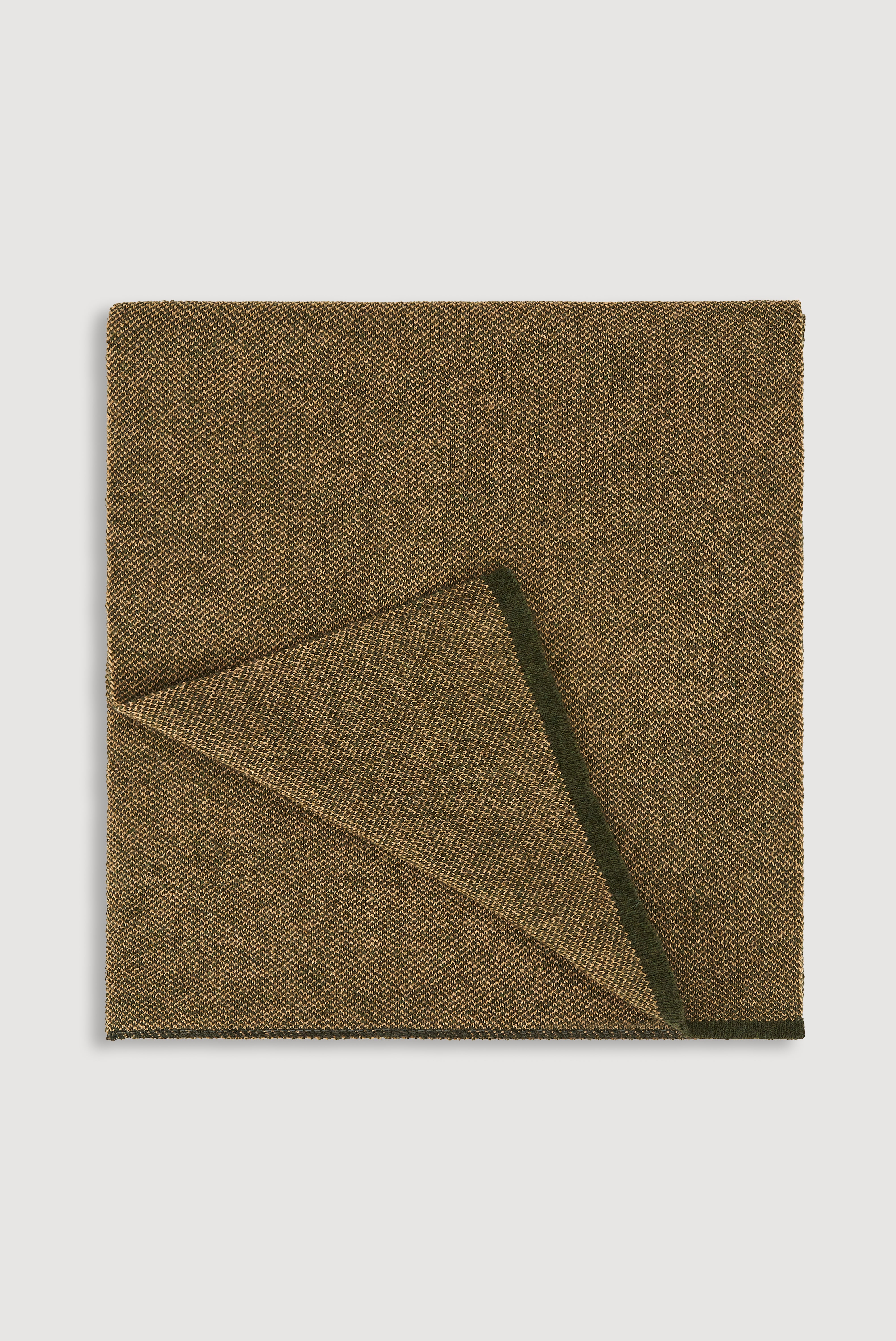 Cachecol de lã texturizada