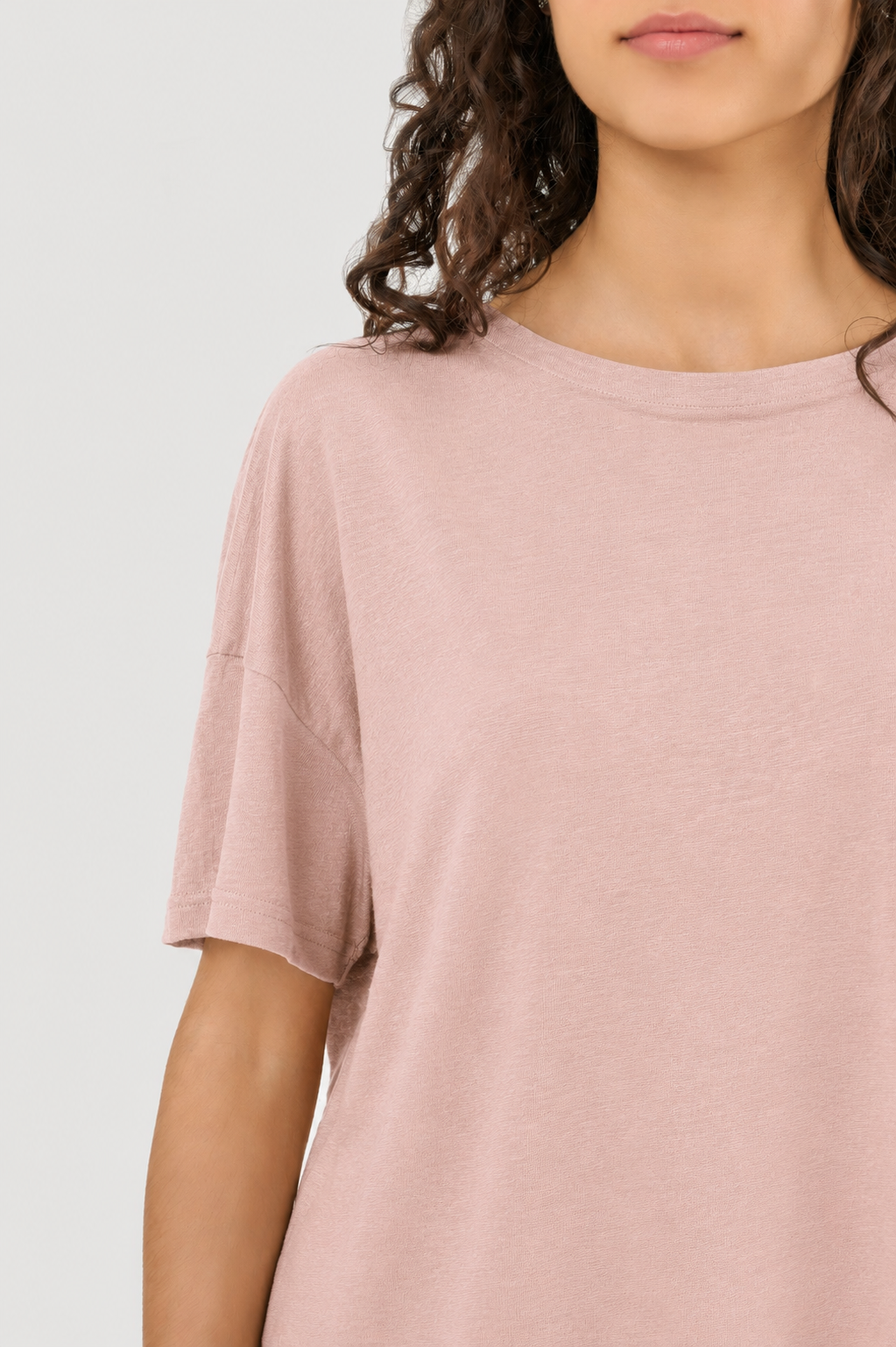 Oversized Linen Top