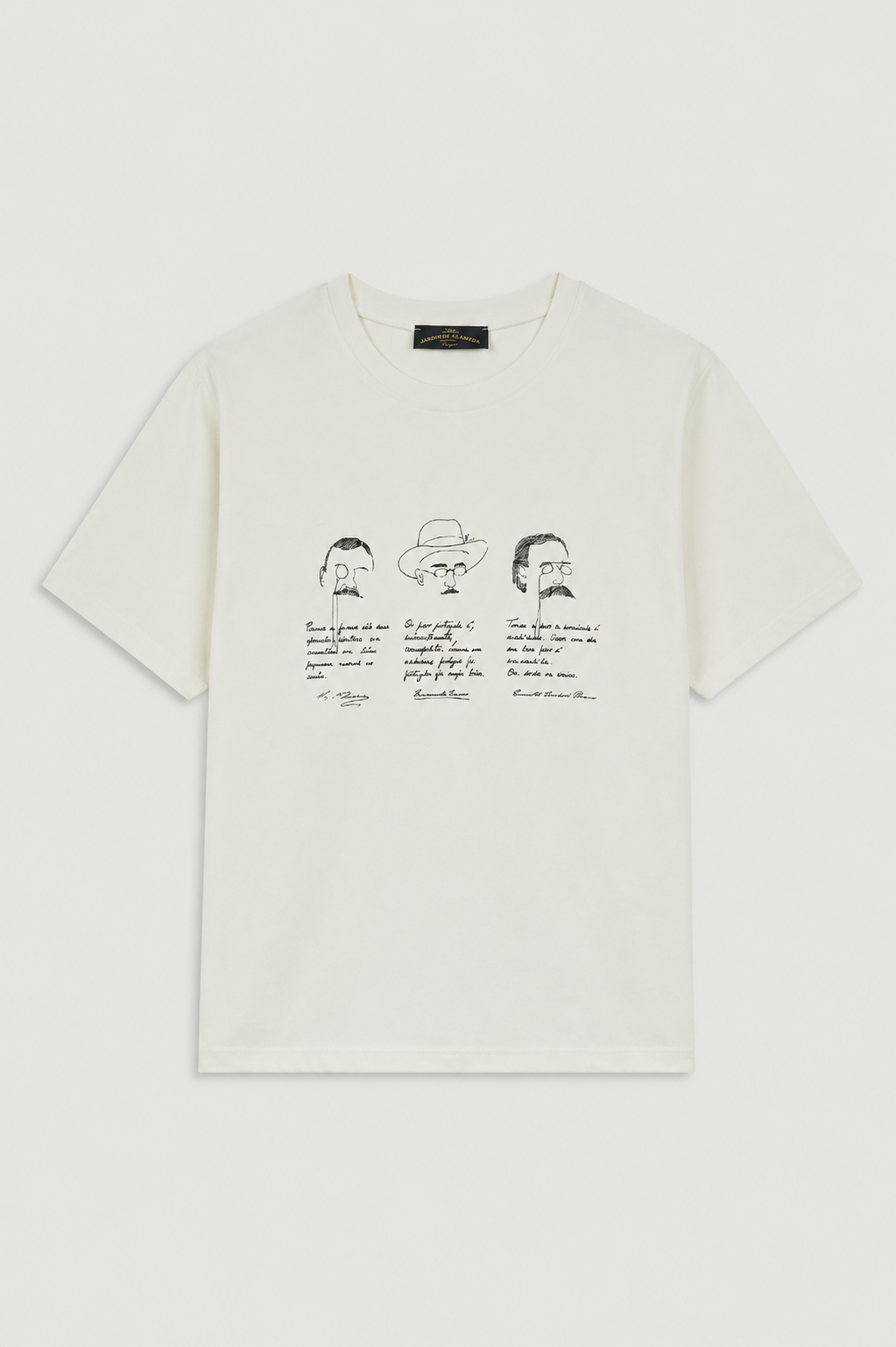 T-Shirt de Algodão Poetas