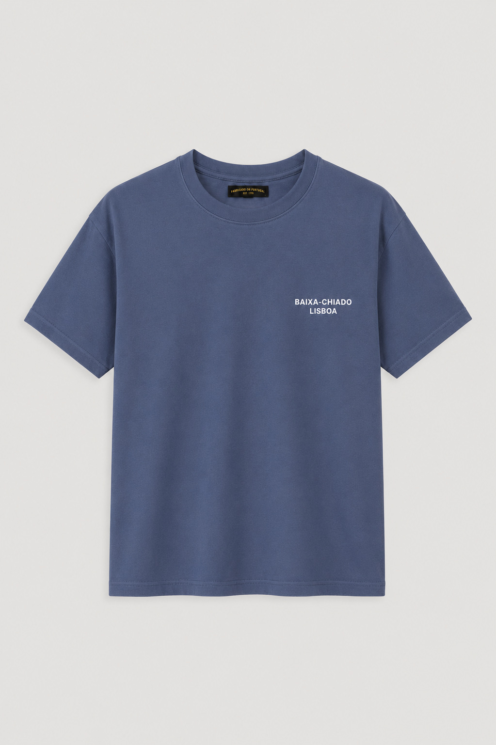 T-Shirt de Algodão Baixa-Chiado