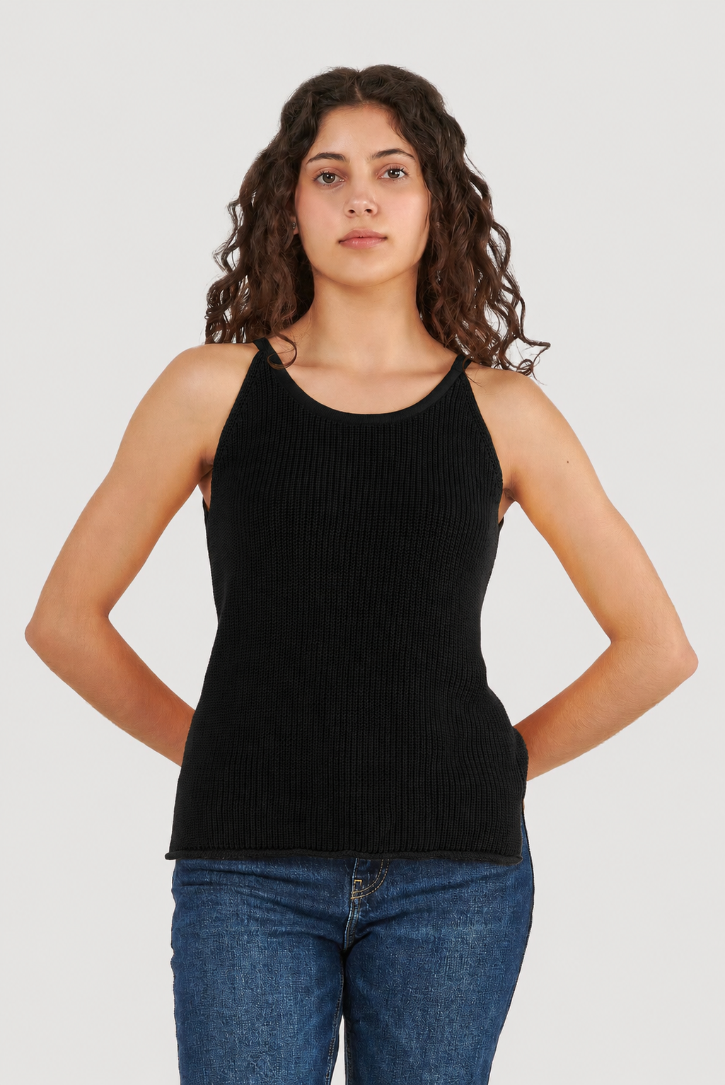 Top Halter em Algodão