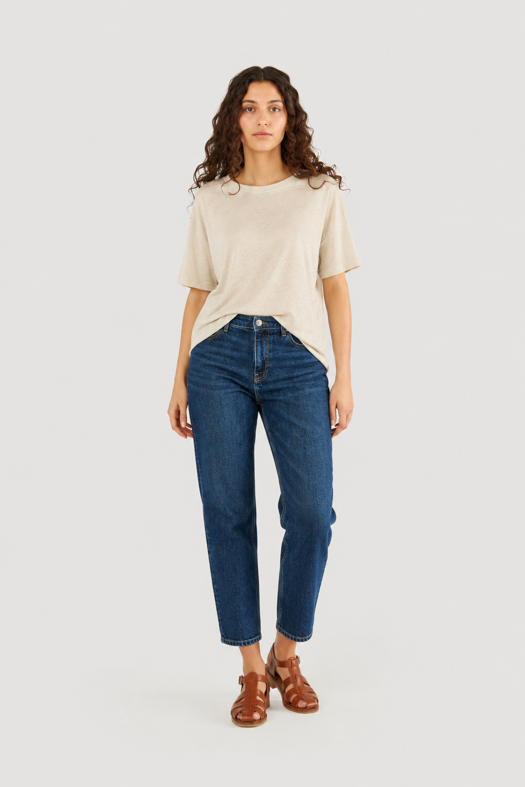 Oversized Linen Top