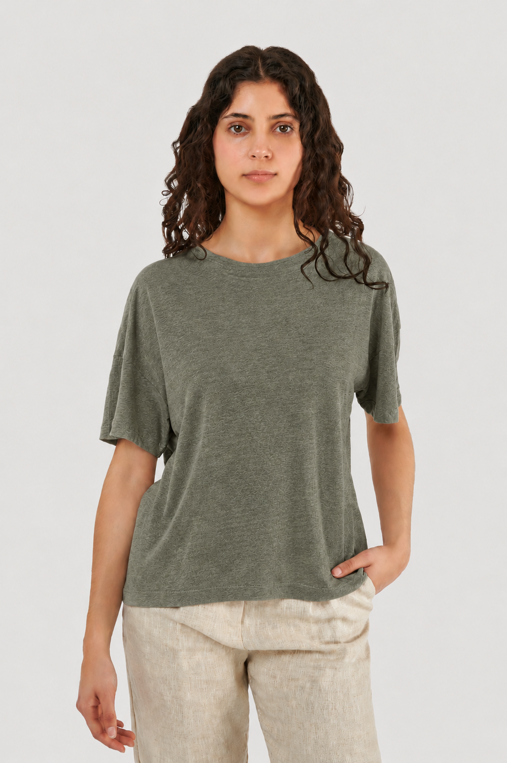 Top de Linho Oversized