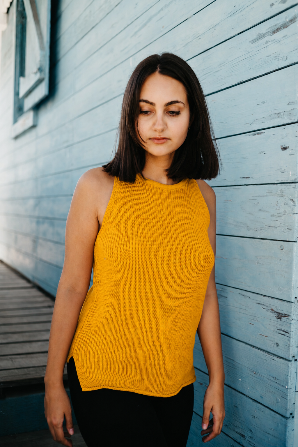 Top Halter em Algodão